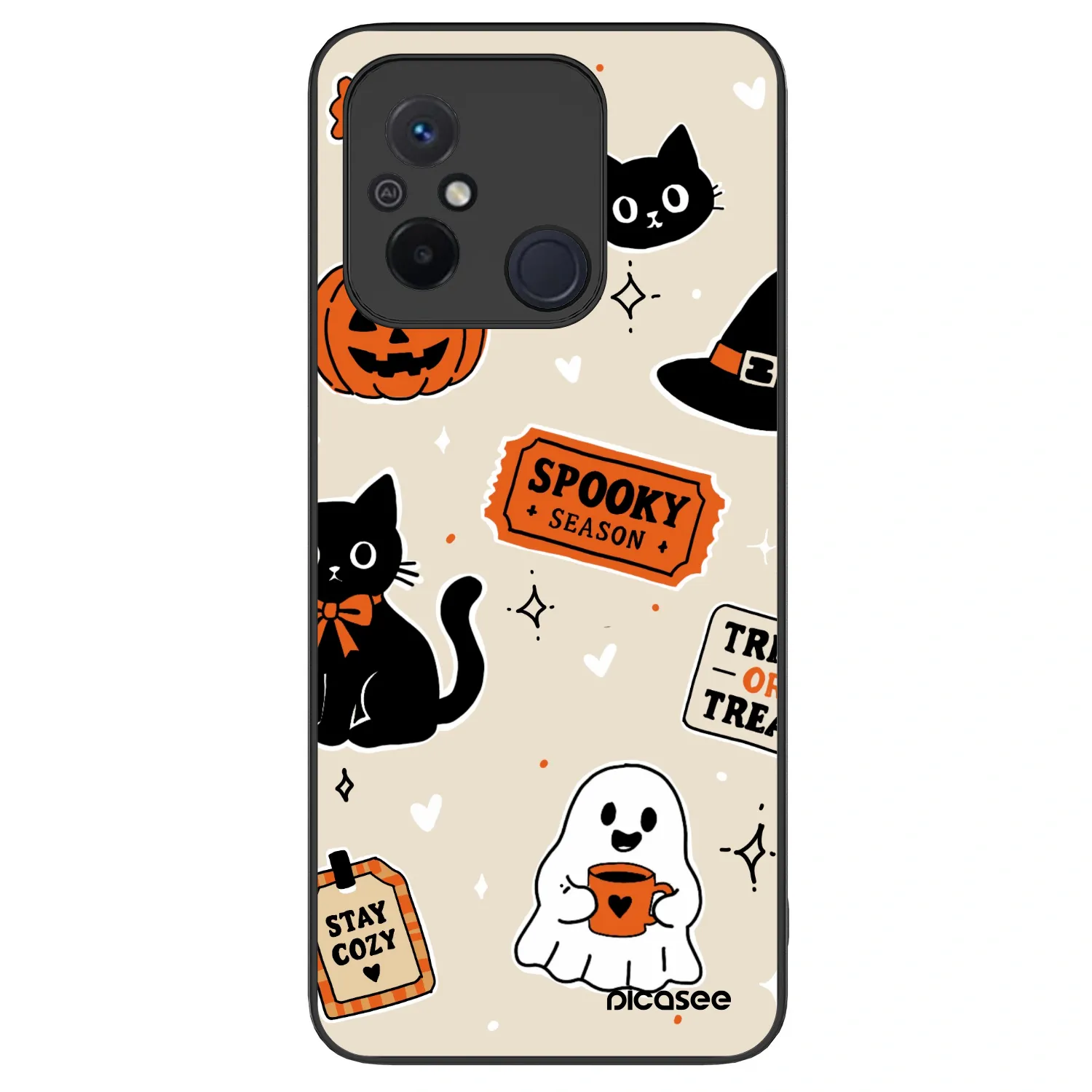 Picasee ULTIMATE CASE pentru Xiaomi Redmi 12C - Halloween stickers