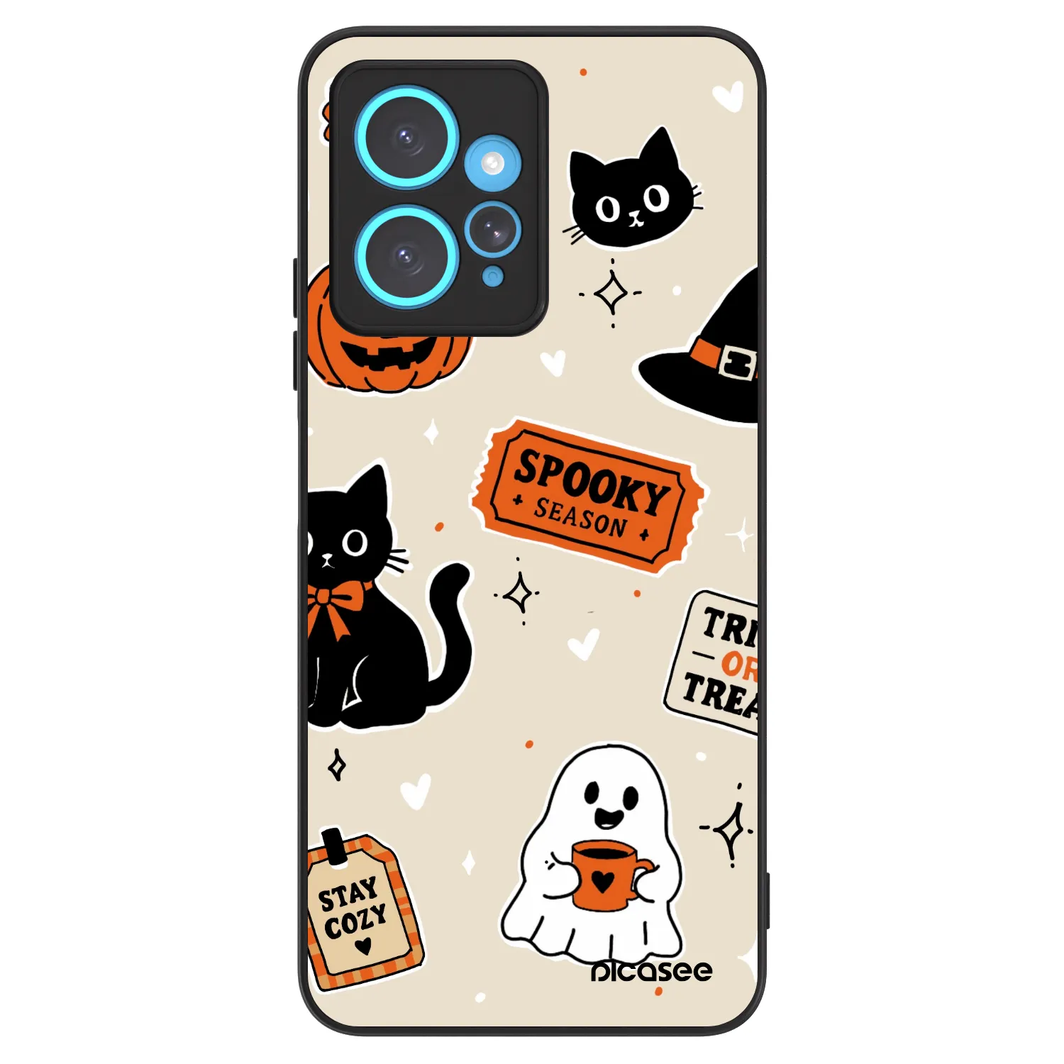 Picasee ULTIMATE CASE pentru Xiaomi Redmi Note 12 4G - Halloween stickers