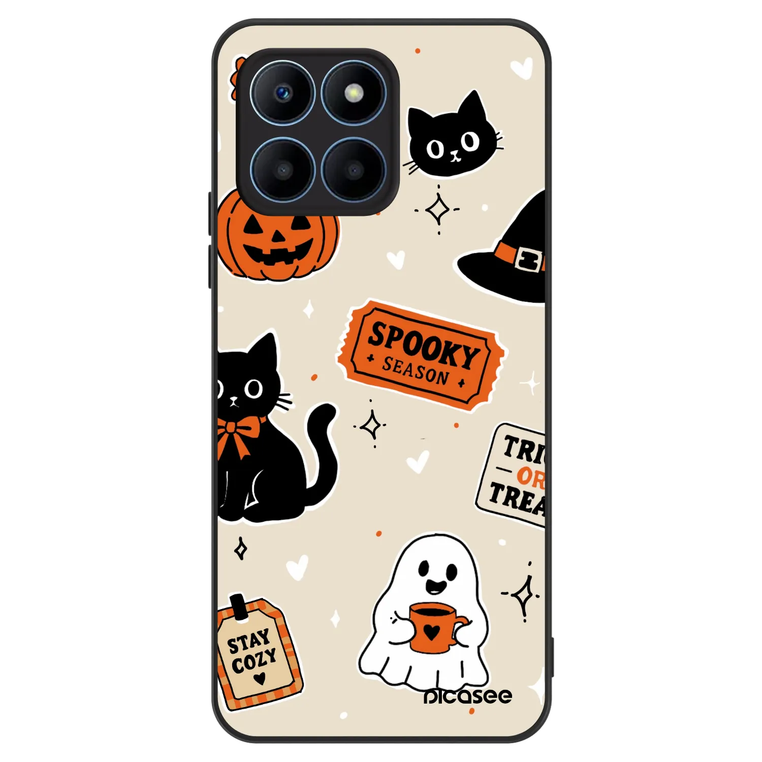 Picasee ULTIMATE CASE pentru Honor 70 Lite - Halloween stickers