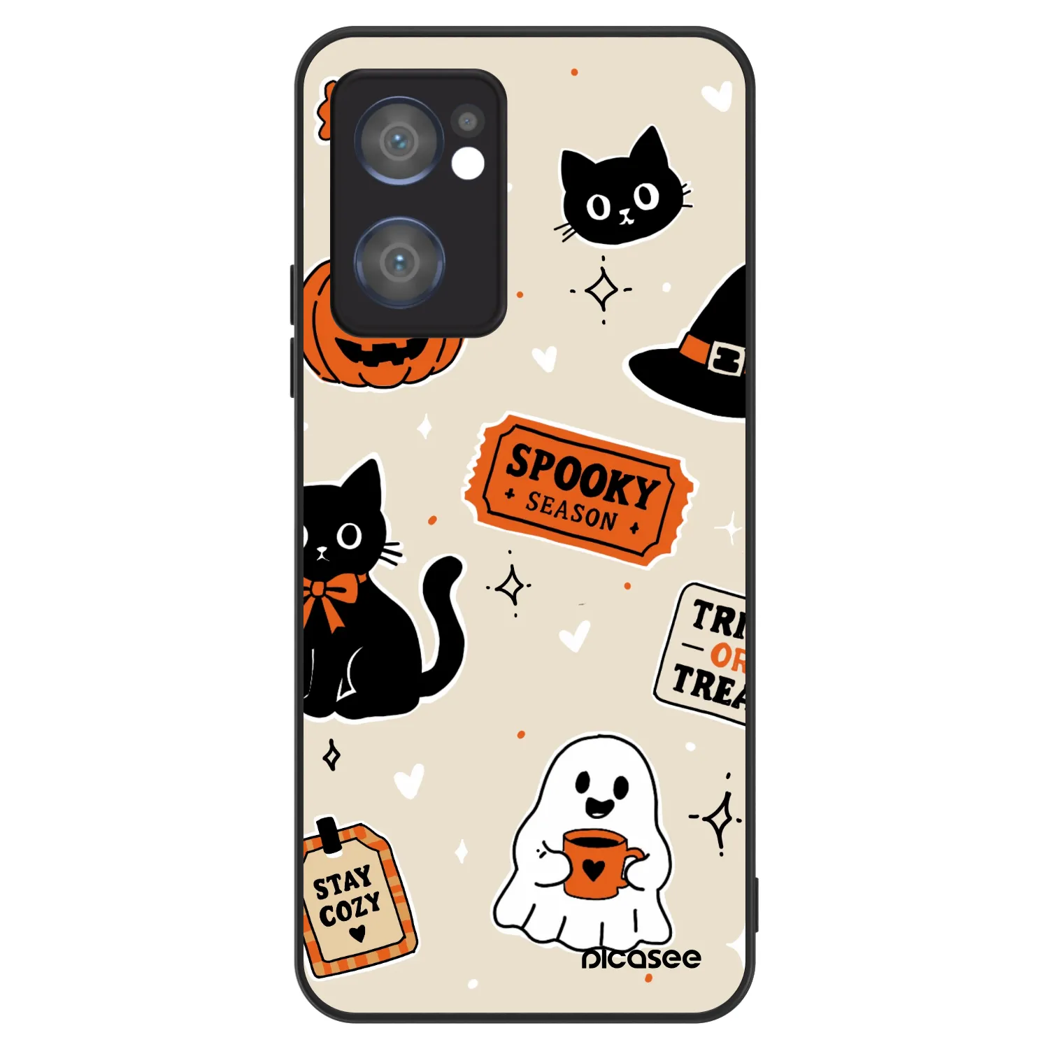Picasee ULTIMATE CASE pentru OPPO Reno 7 5G - Halloween stickers