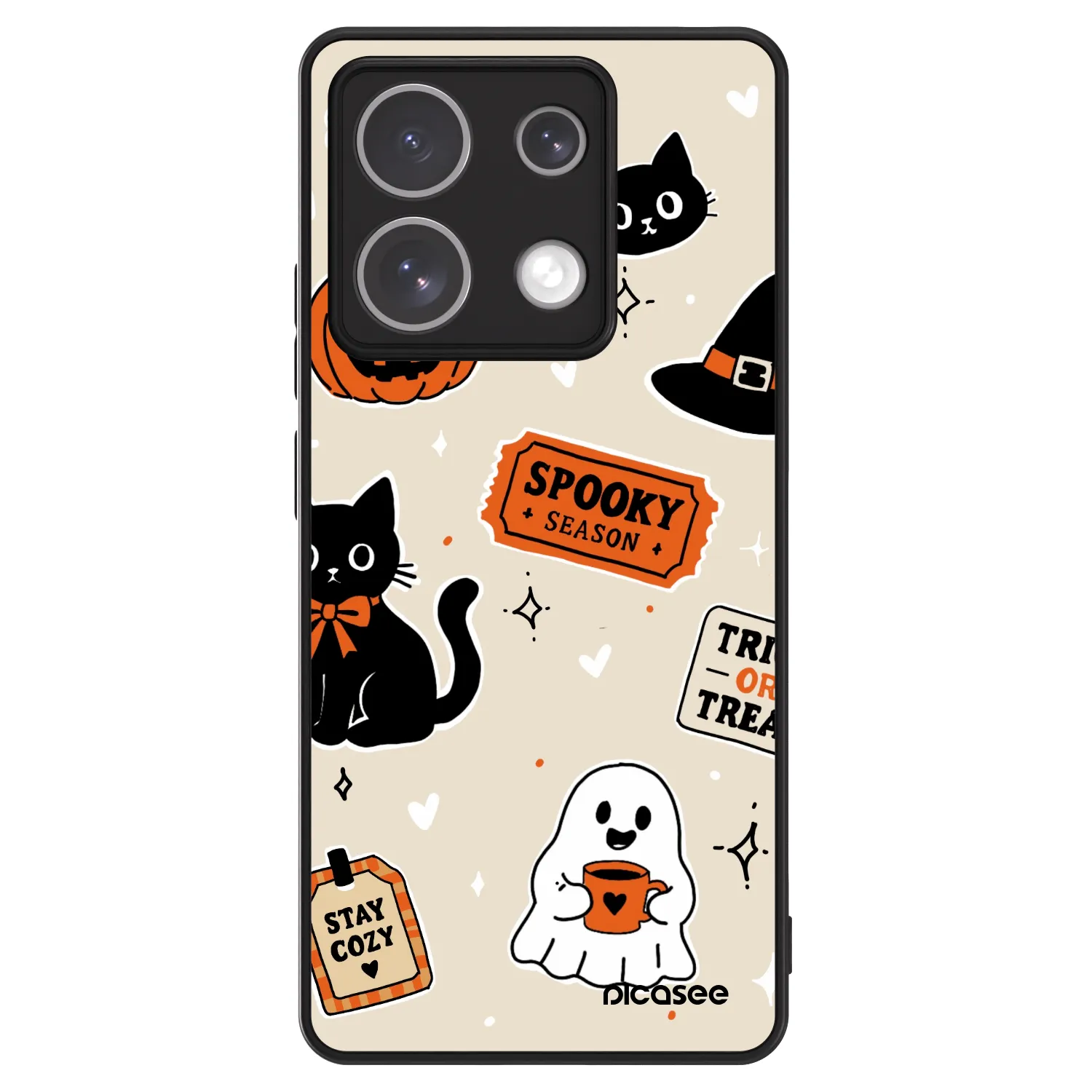 Picasee ULTIMATE CASE pentru Xiaomi Redmi Note 13 5G - Halloween stickers