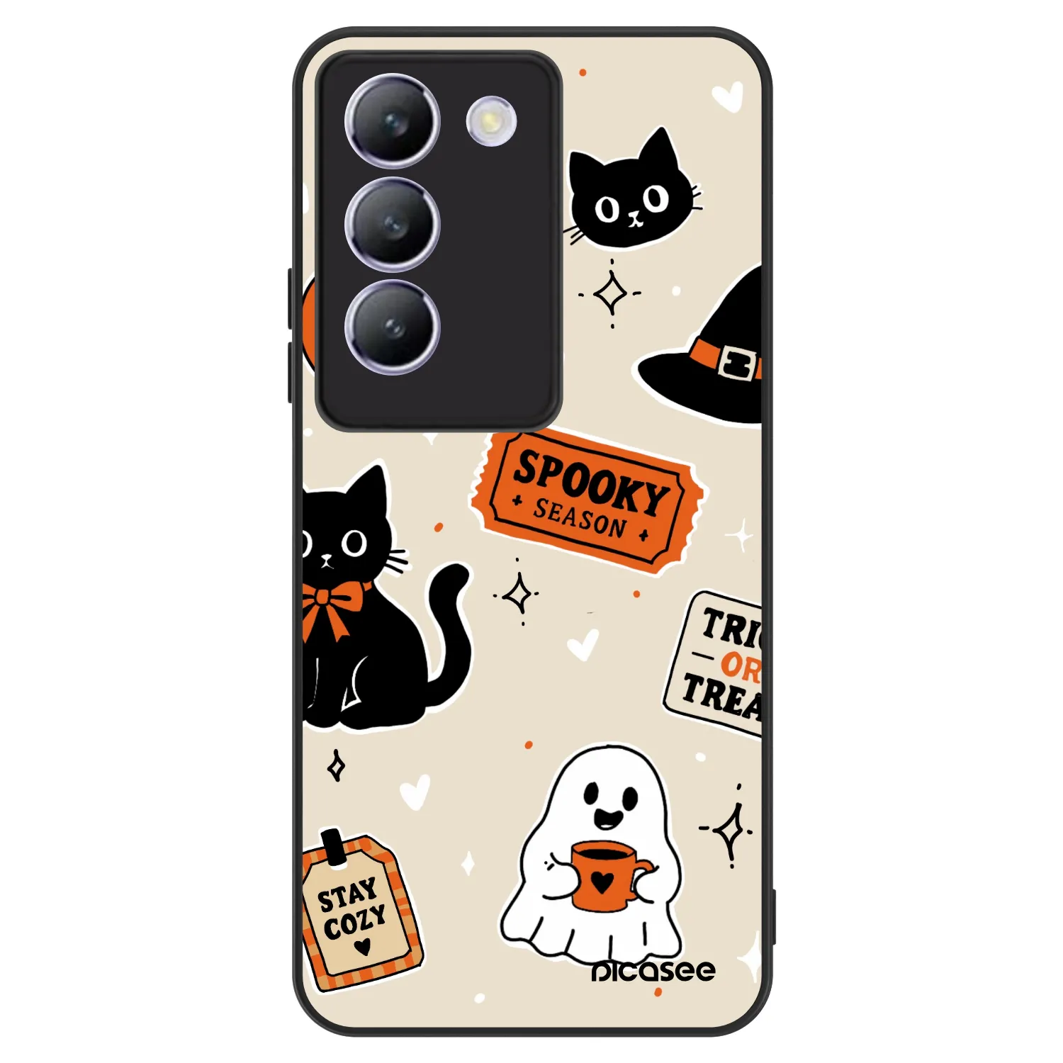 Picasee ULTIMATE CASE pentru Vivo V40 SE 5G - Halloween stickers