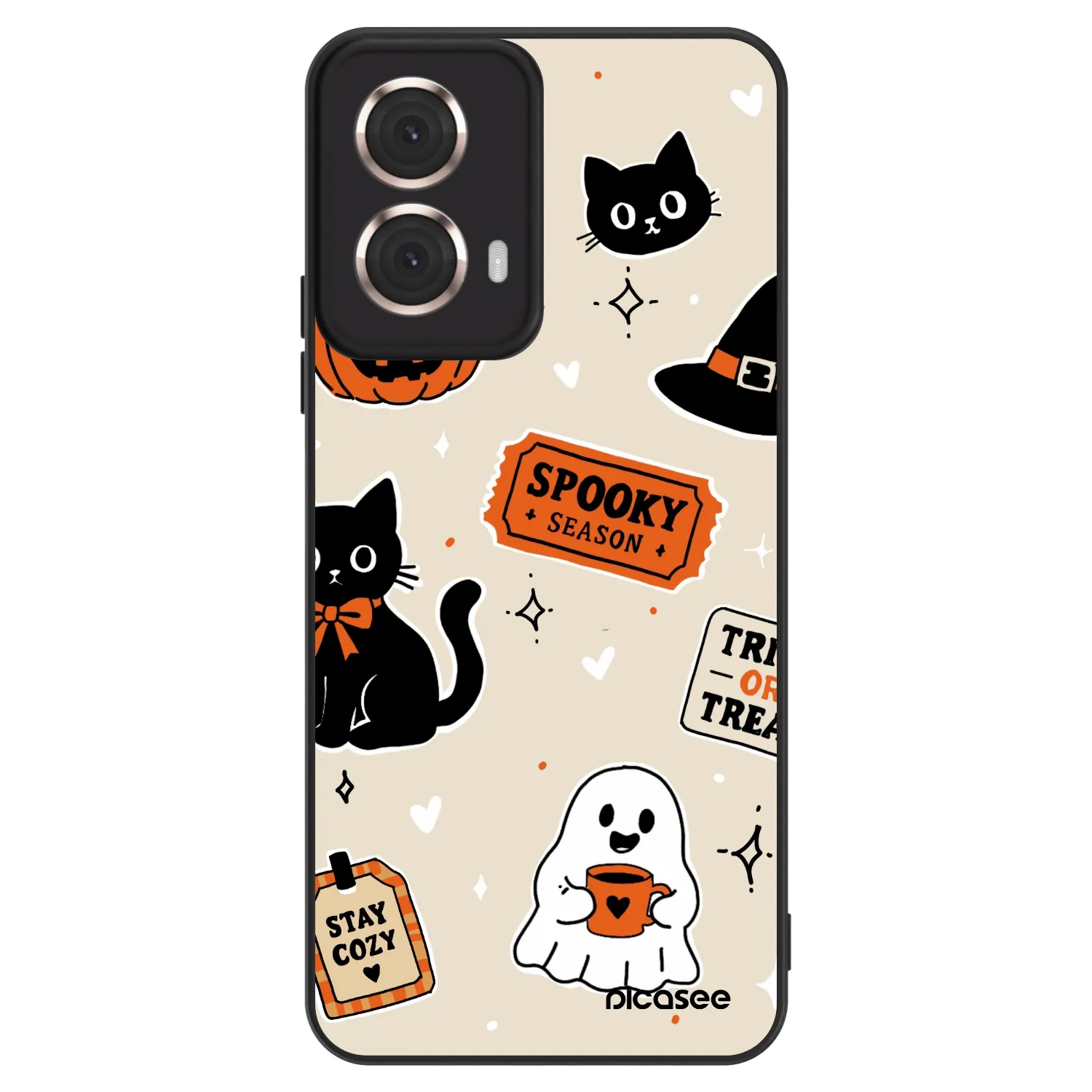 Picasee ULTIMATE CASE pentru Motorola Moto G85 - Halloween stickers