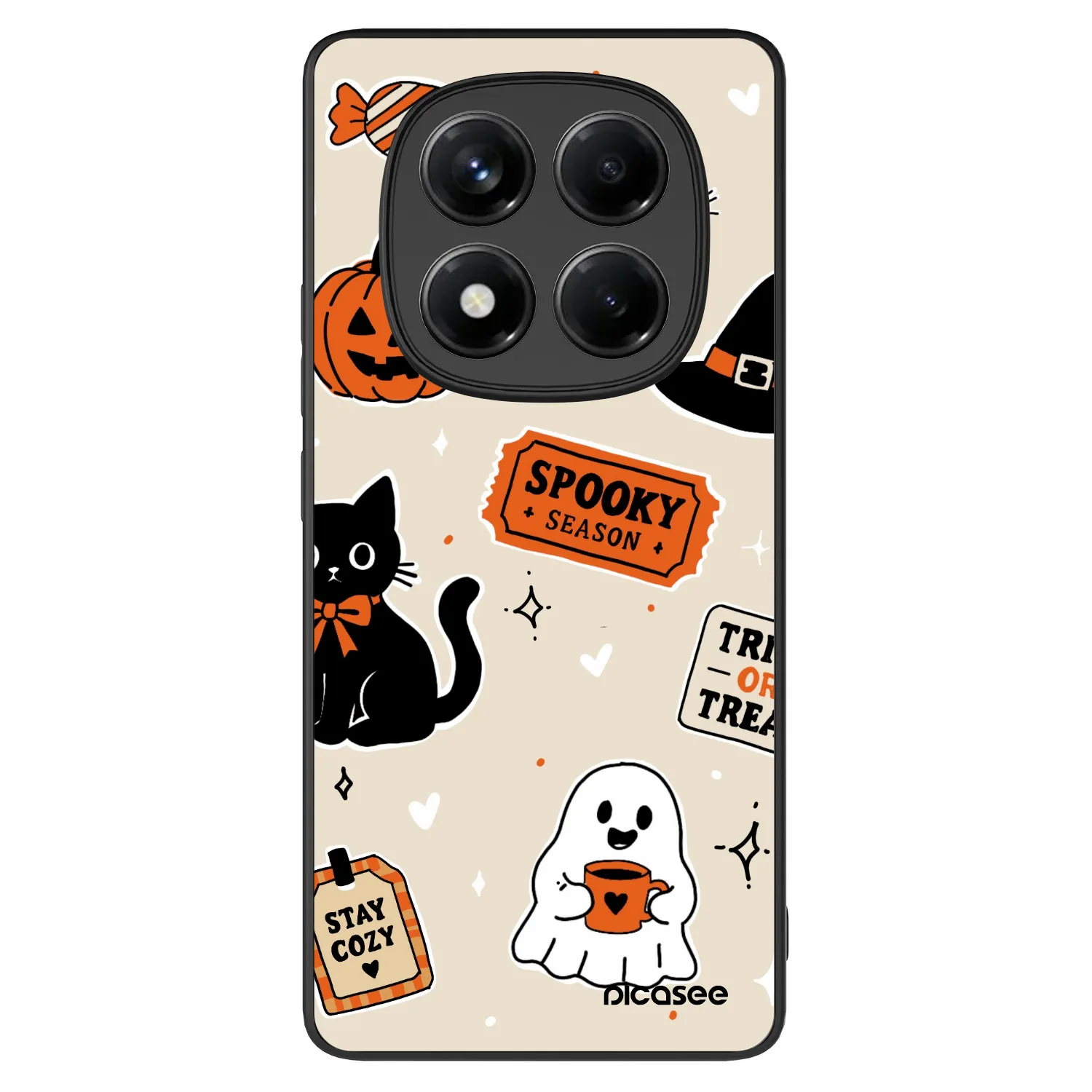 Picasee ULTIMATE CASE pentru Xiaomi Redmi Note 14 Pro+ 5G - Halloween stickers