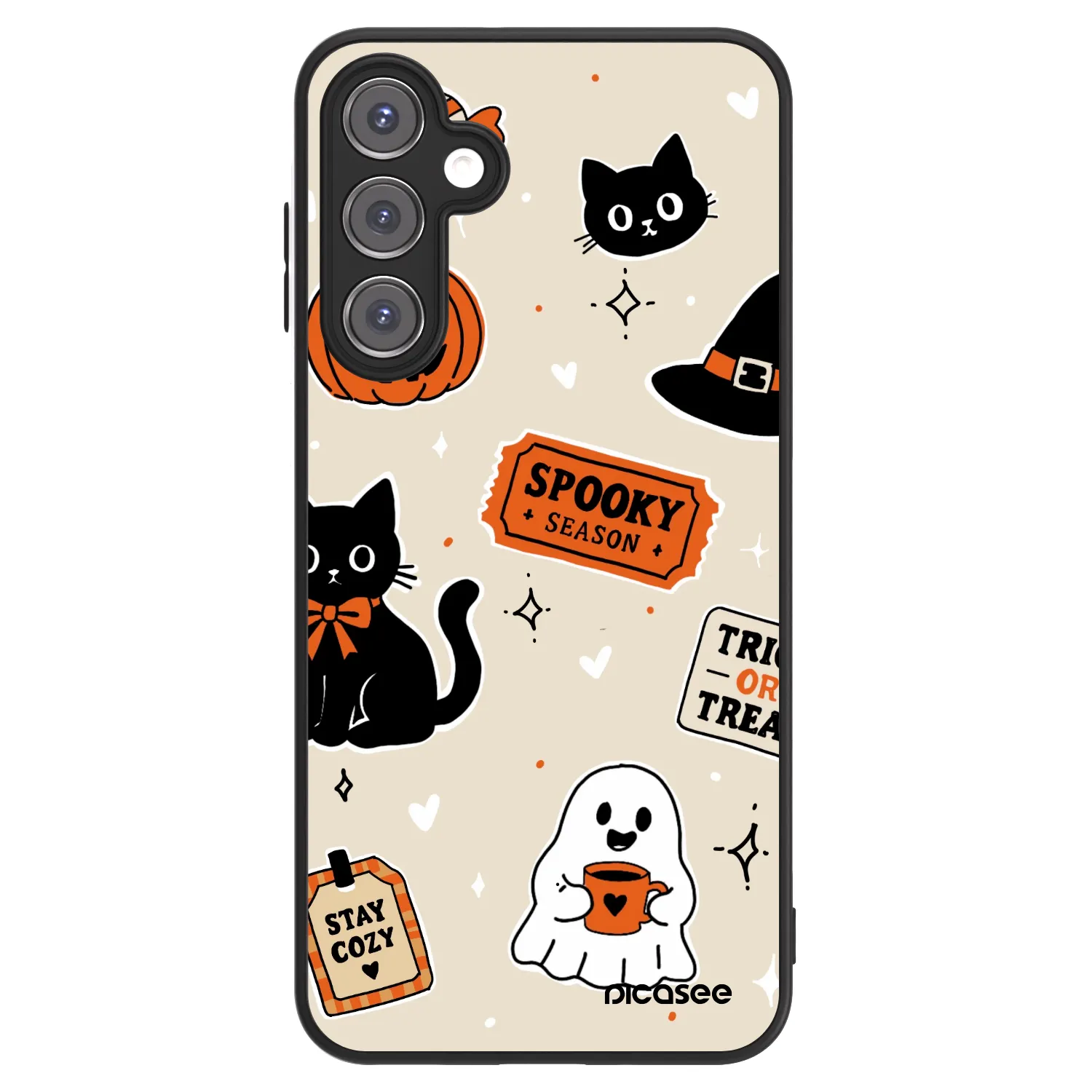 Picasee ULTIMATE CASE pentru Samsung Galaxy A16 5G - Halloween stickers