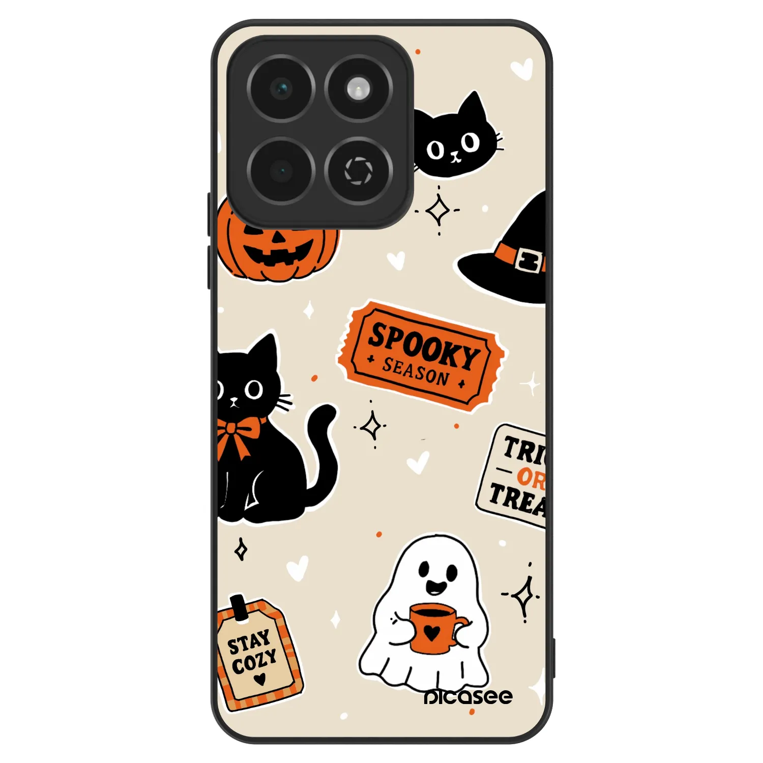 Picasee ULTIMATE CASE pentru Honor 200 Smart 5G - Halloween stickers