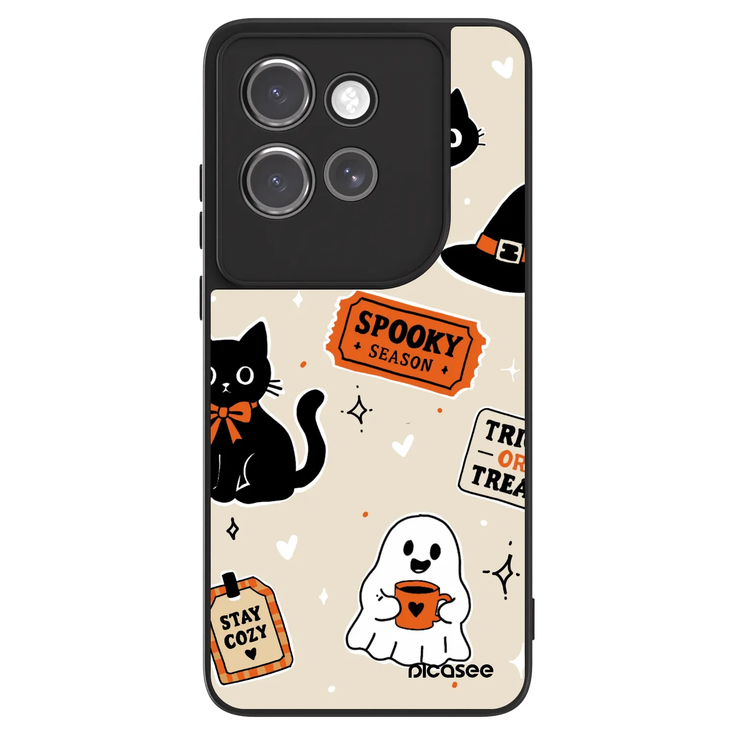 Picasee ULTIMATE CASE pentru Motorola Edge 50 Neo - Halloween stickers