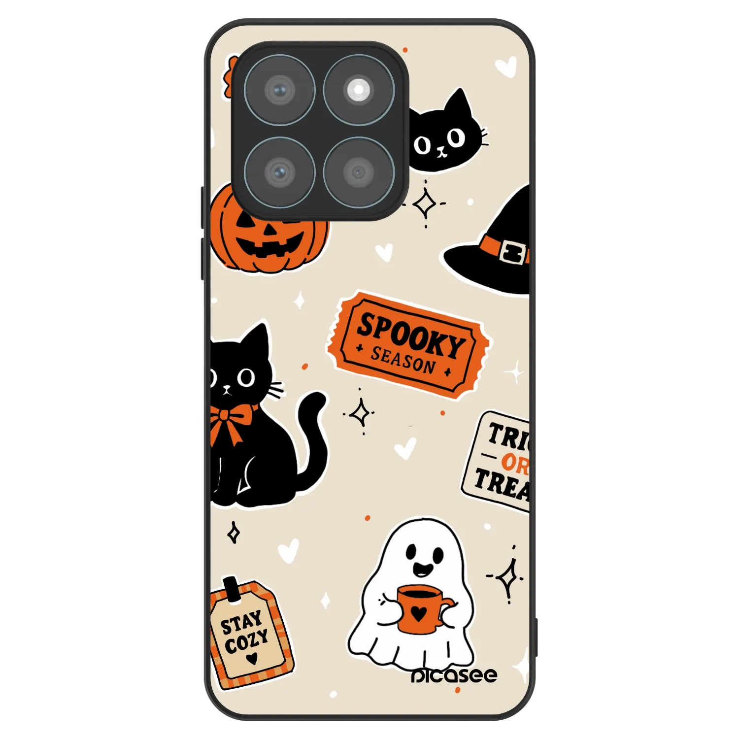 Picasee ULTIMATE CASE pentru Honor X8c - Halloween stickers