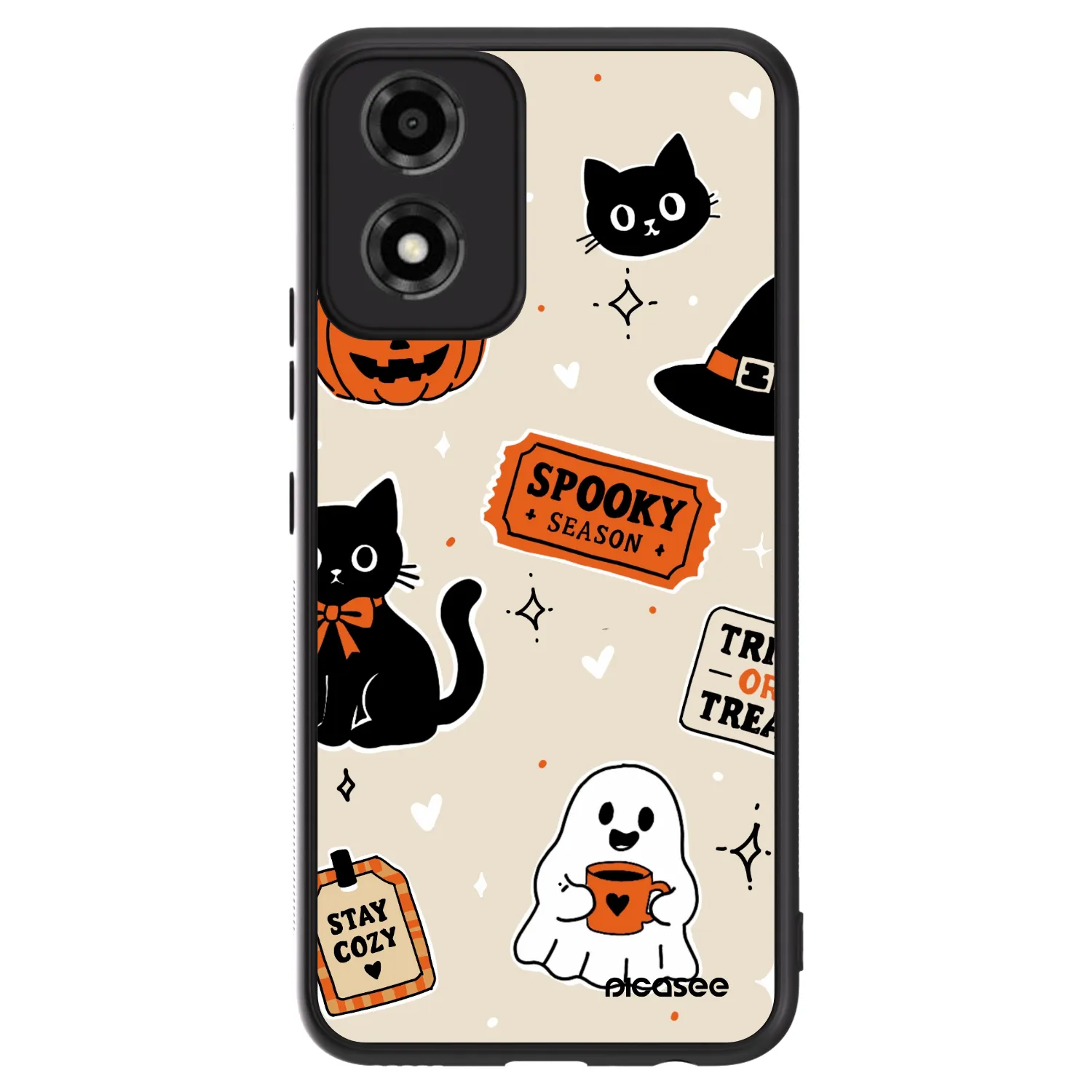 Picasee ULTIMATE CASE pentru Motorola Moto E14 - Halloween stickers