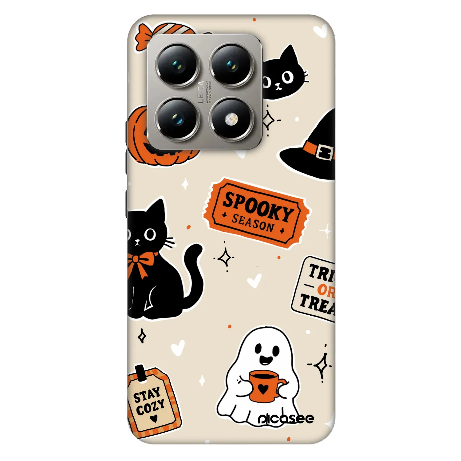 Picasee Fashion Case pentru Xiaomi 14T - Halloween stickers