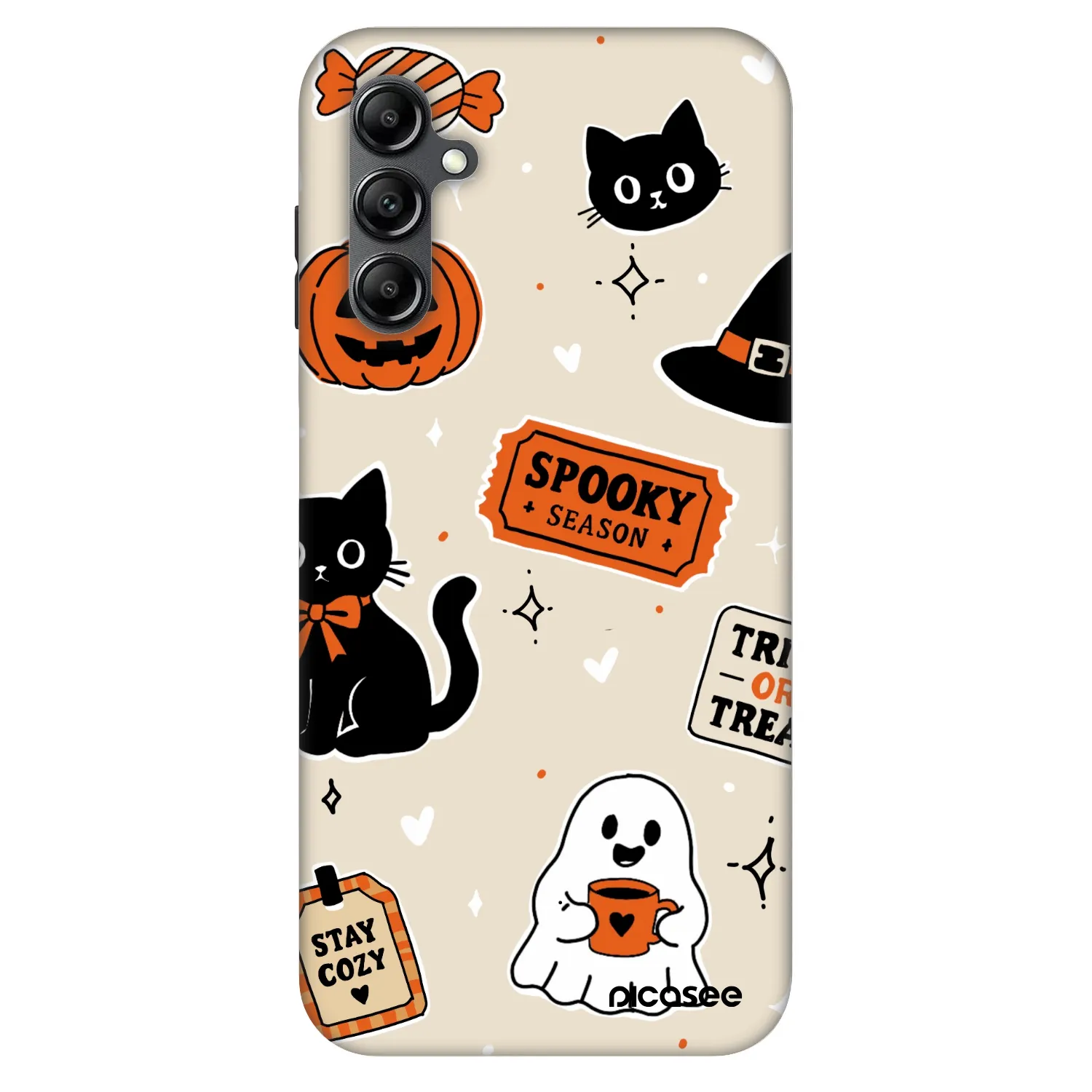 Picasee Fashion Case pentru Samsung Galaxy A16 5G - Halloween stickers