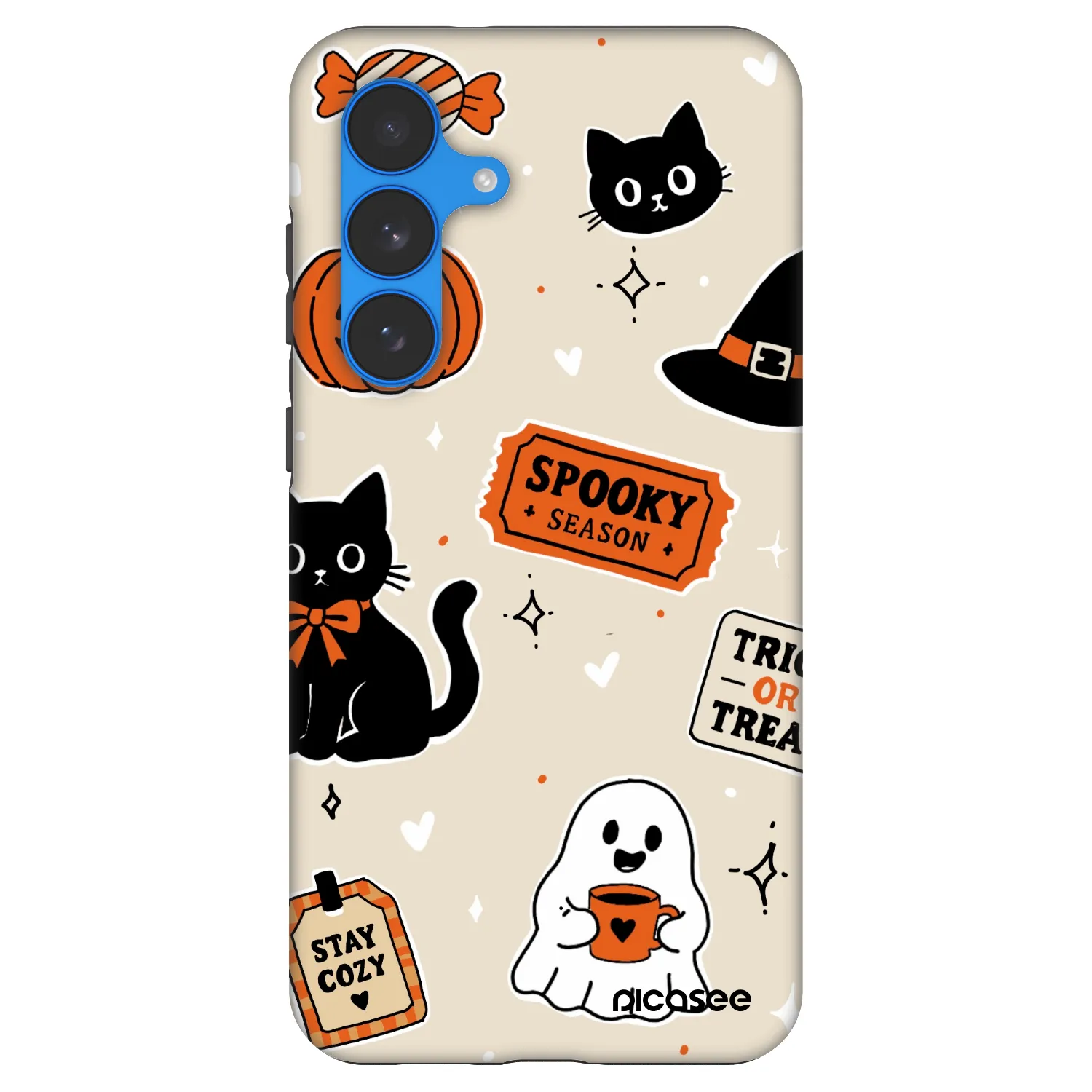 Picasee Fashion Case pentru Samsung Galaxy S25 FE 5G - Halloween stickers