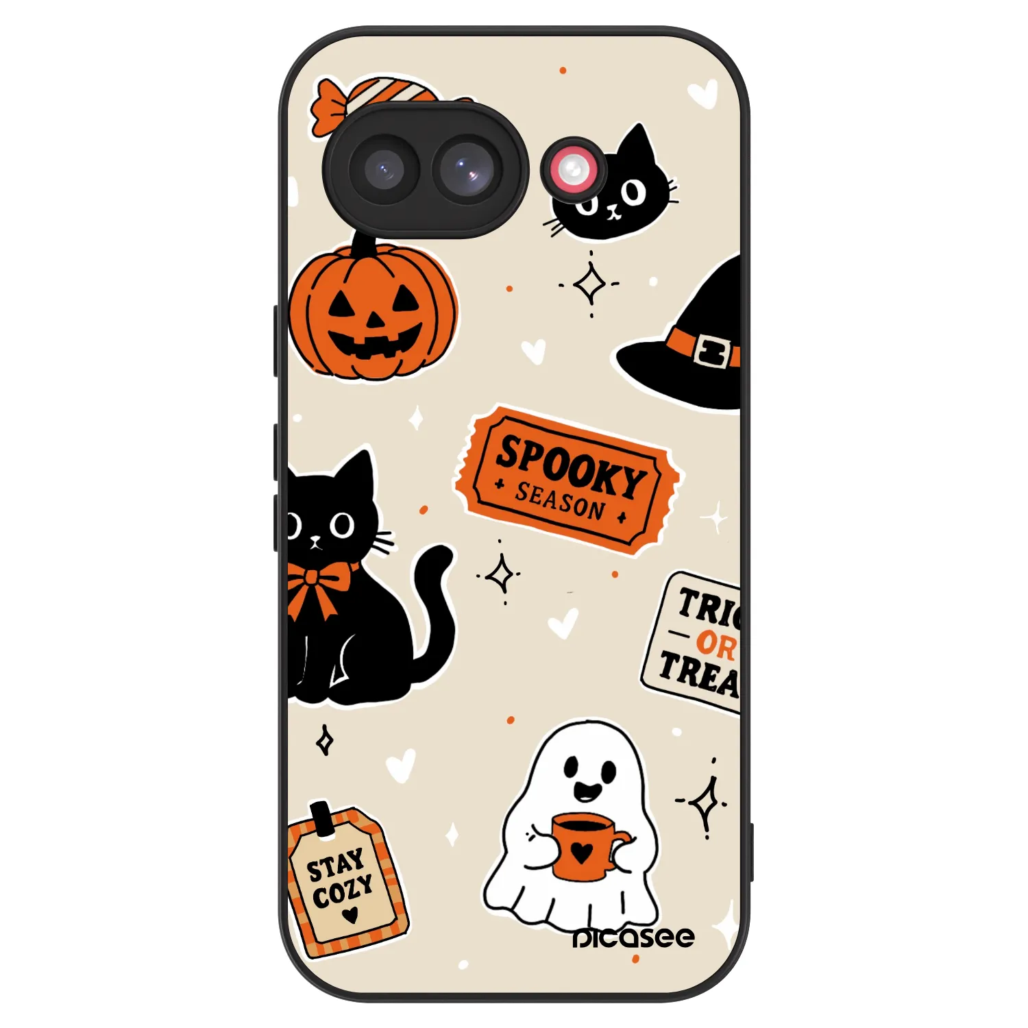 Picasee ULTIMATE CASE pentru Google Pixel 10a - Halloween stickers