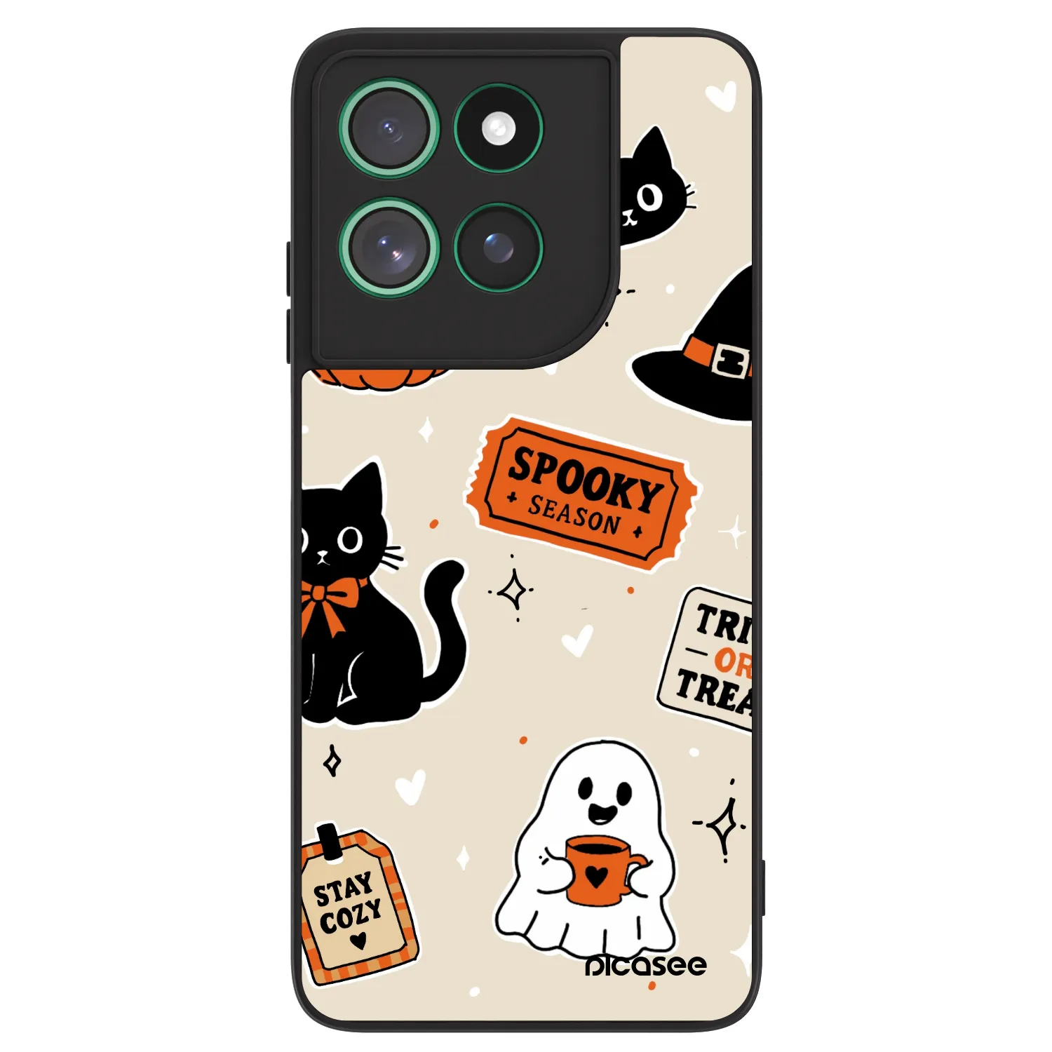 Picasee ULTIMATE CASE pentru Motorola Moto G57 Power - Halloween stickers