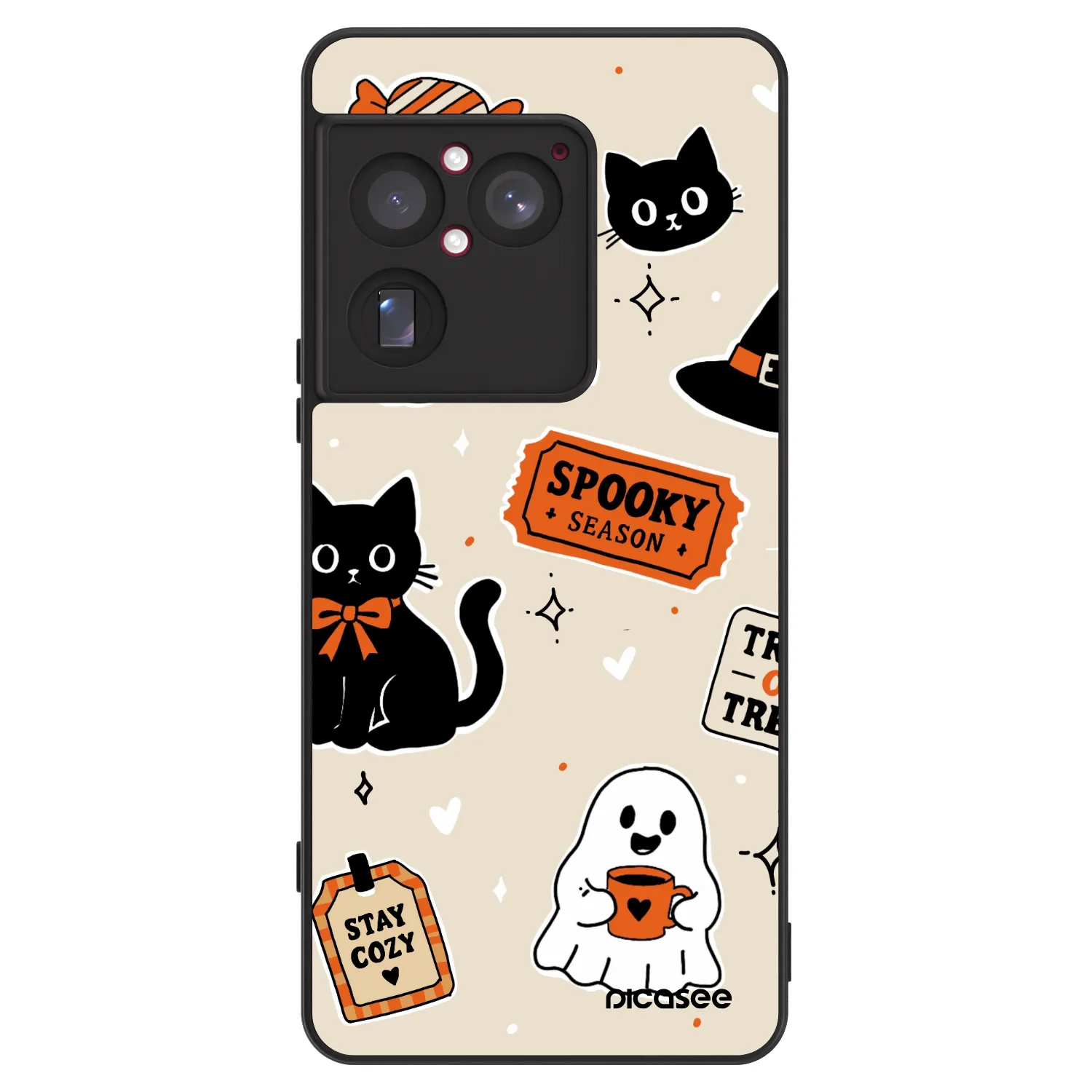 Picasee ULTIMATE CASE pentru Sony Xperia 1 VIII 5G - Halloween stickers