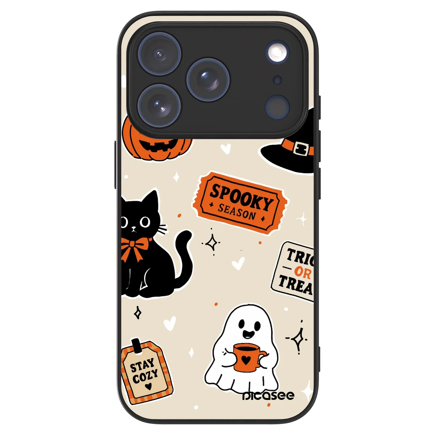 Picasee ULTIMATE CASE MagSafe pentru Apple iPhone 18 Pro - Halloween stickers