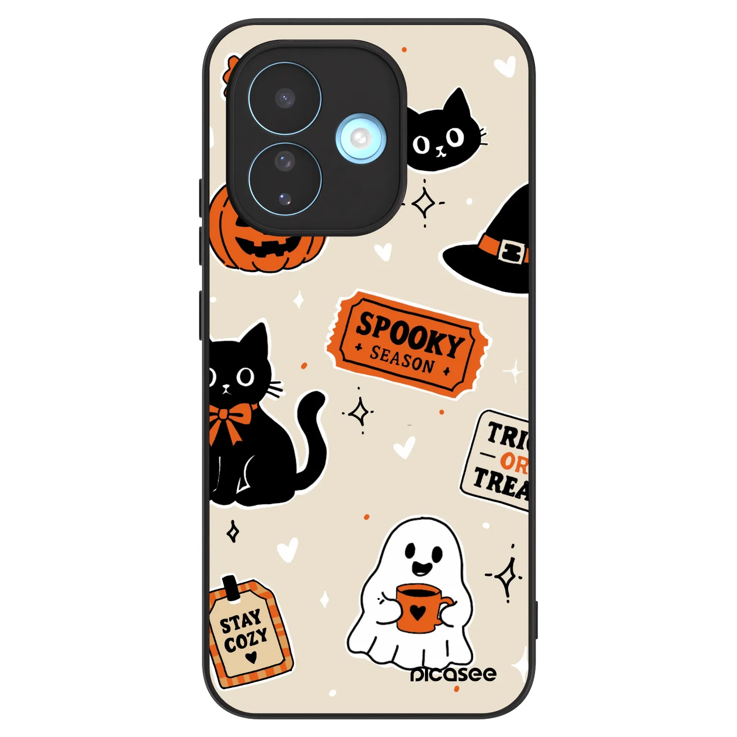Picasee ULTIMATE CASE pentru Xiaomi Redmi Note 17 Pro 5G - Halloween stickers