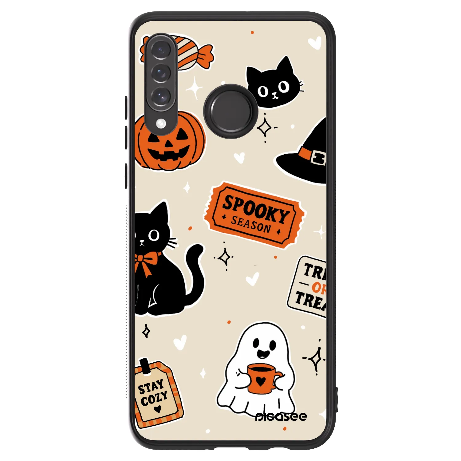 Picasee ULTIMATE CASE pentru Huawei P30 Lite - Halloween stickers