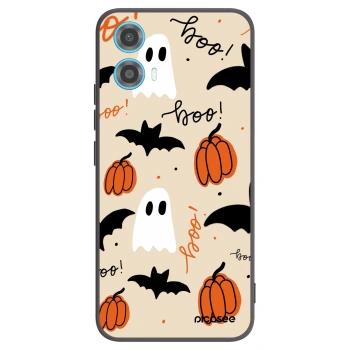 Picasee husă neagră din silicon pentru Motorola Moto G34 5G - Halloween 26