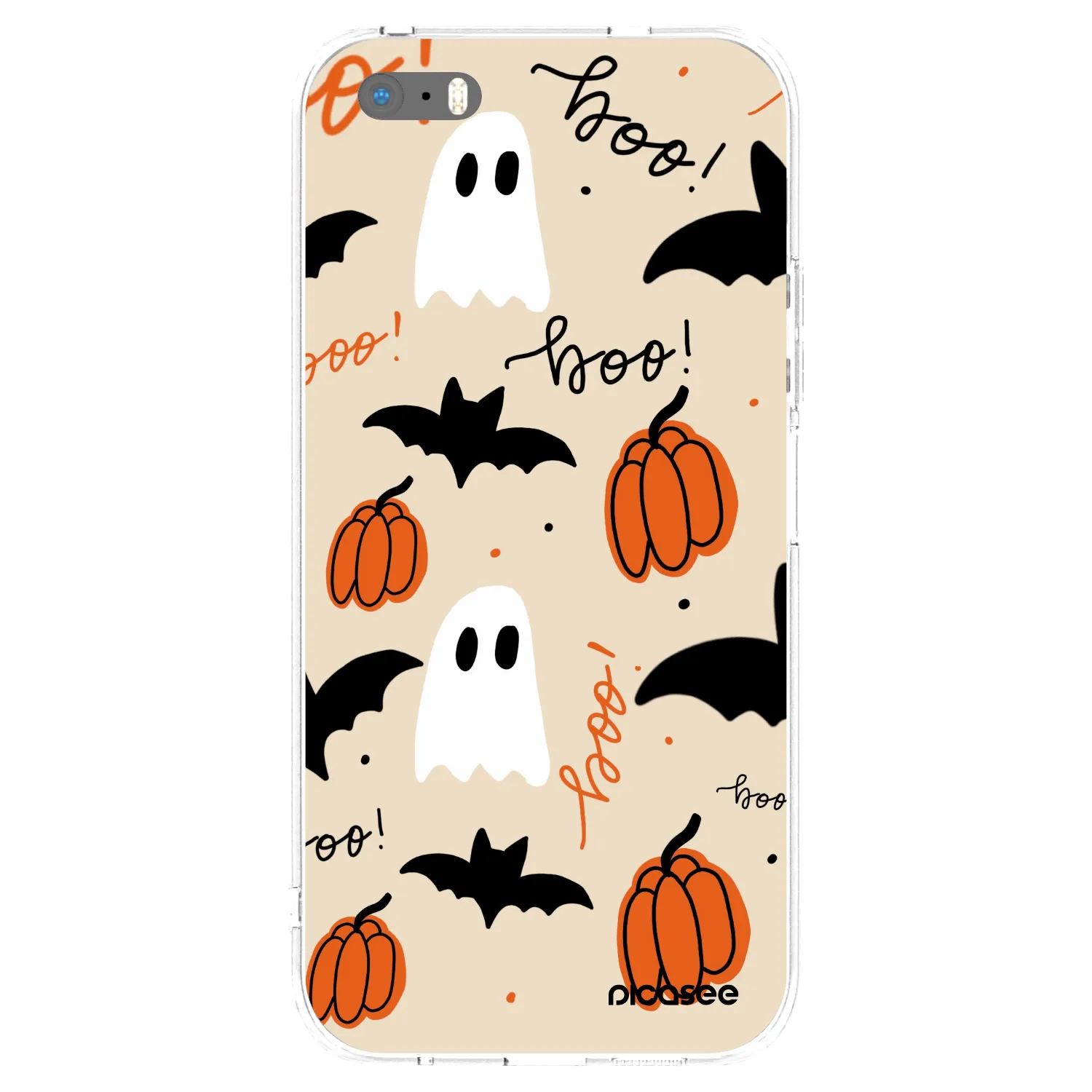 Picasee husă transparentă din silicon pentru Apple iPhone 5/5S/SE - Halloween 26