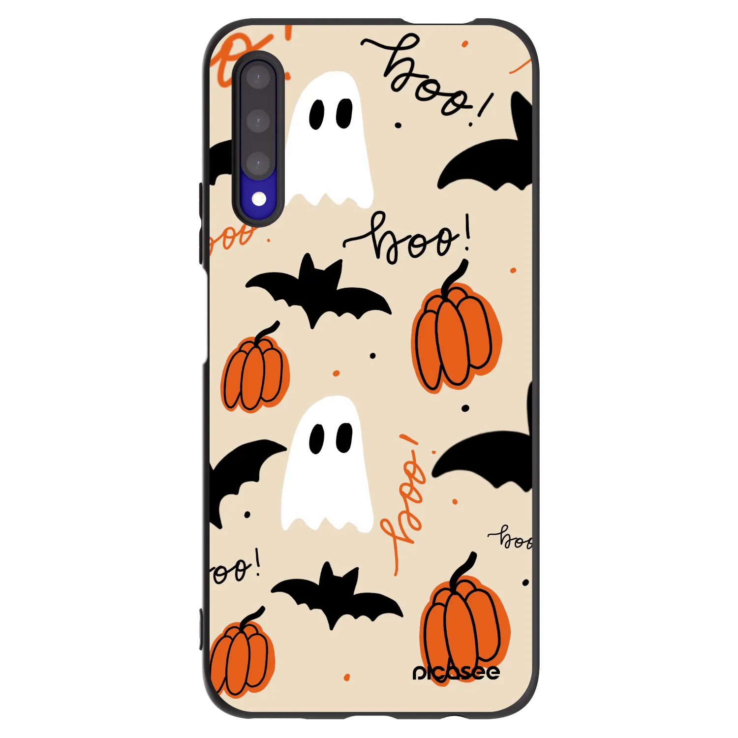 Picasee husă neagră din silicon pentru Honor 9X Pro - Halloween 26