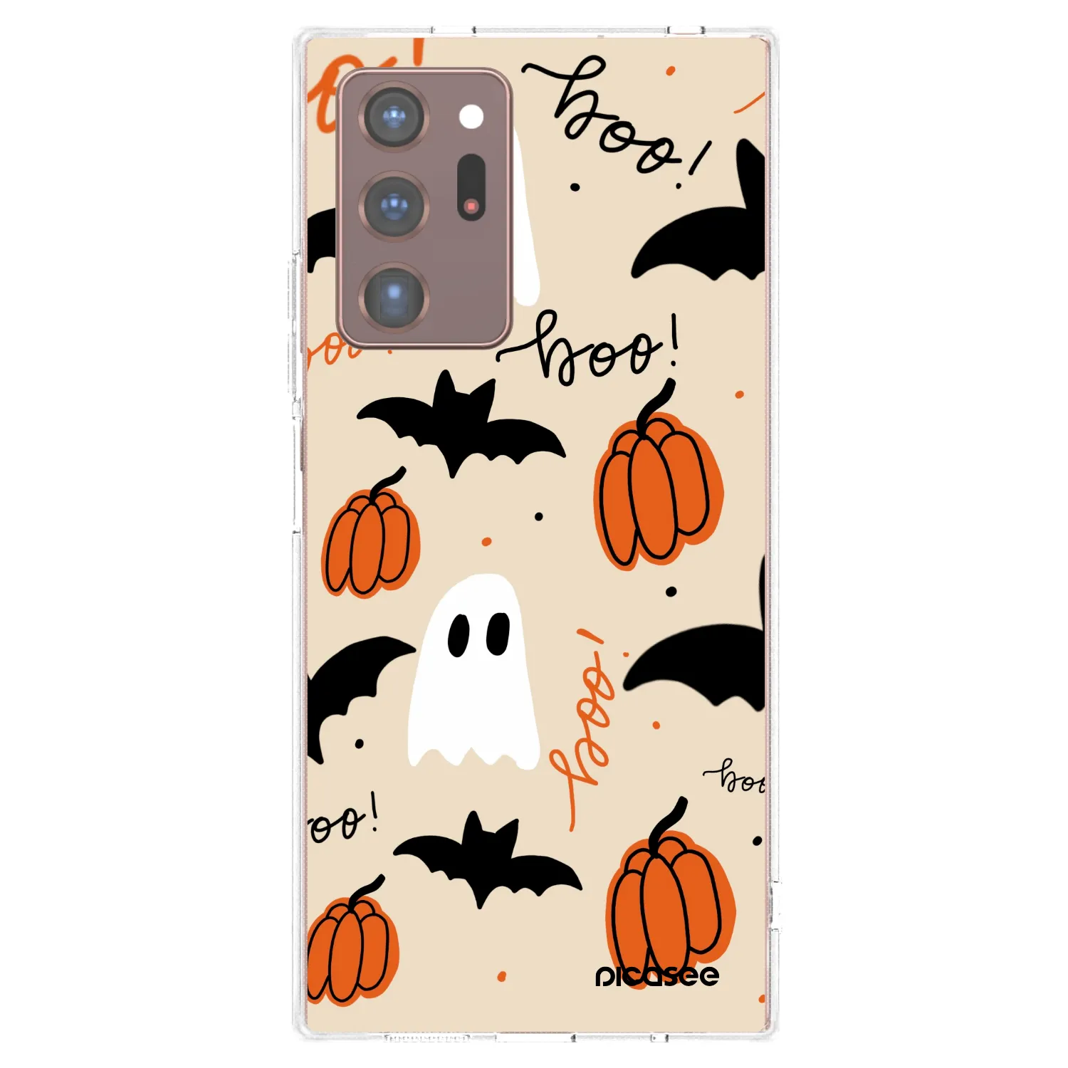 Picasee husă transparentă din silicon pentru Samsung Galaxy Note 20 Ultra - Halloween 26