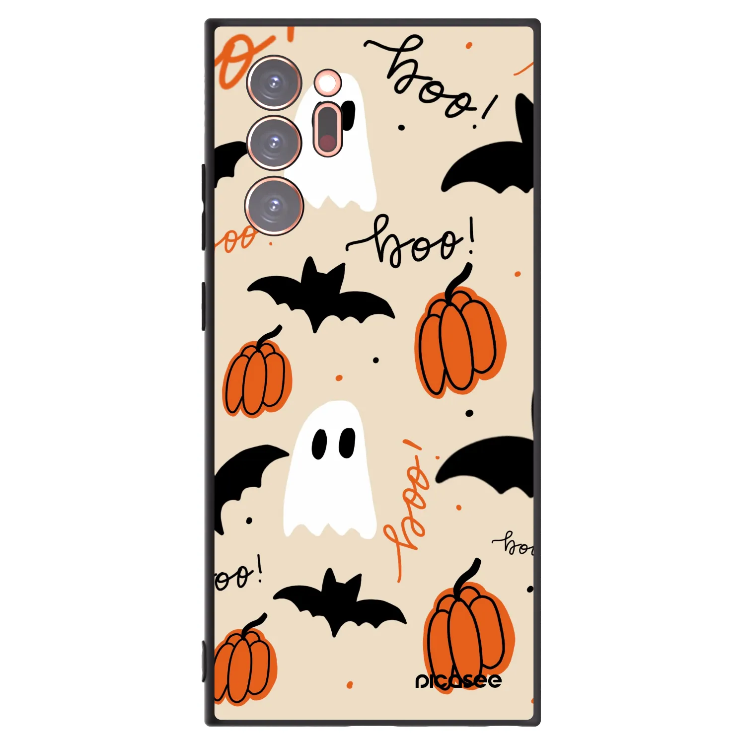 Picasee husă neagră din silicon pentru Samsung Galaxy Note 20 Ultra - Halloween 26