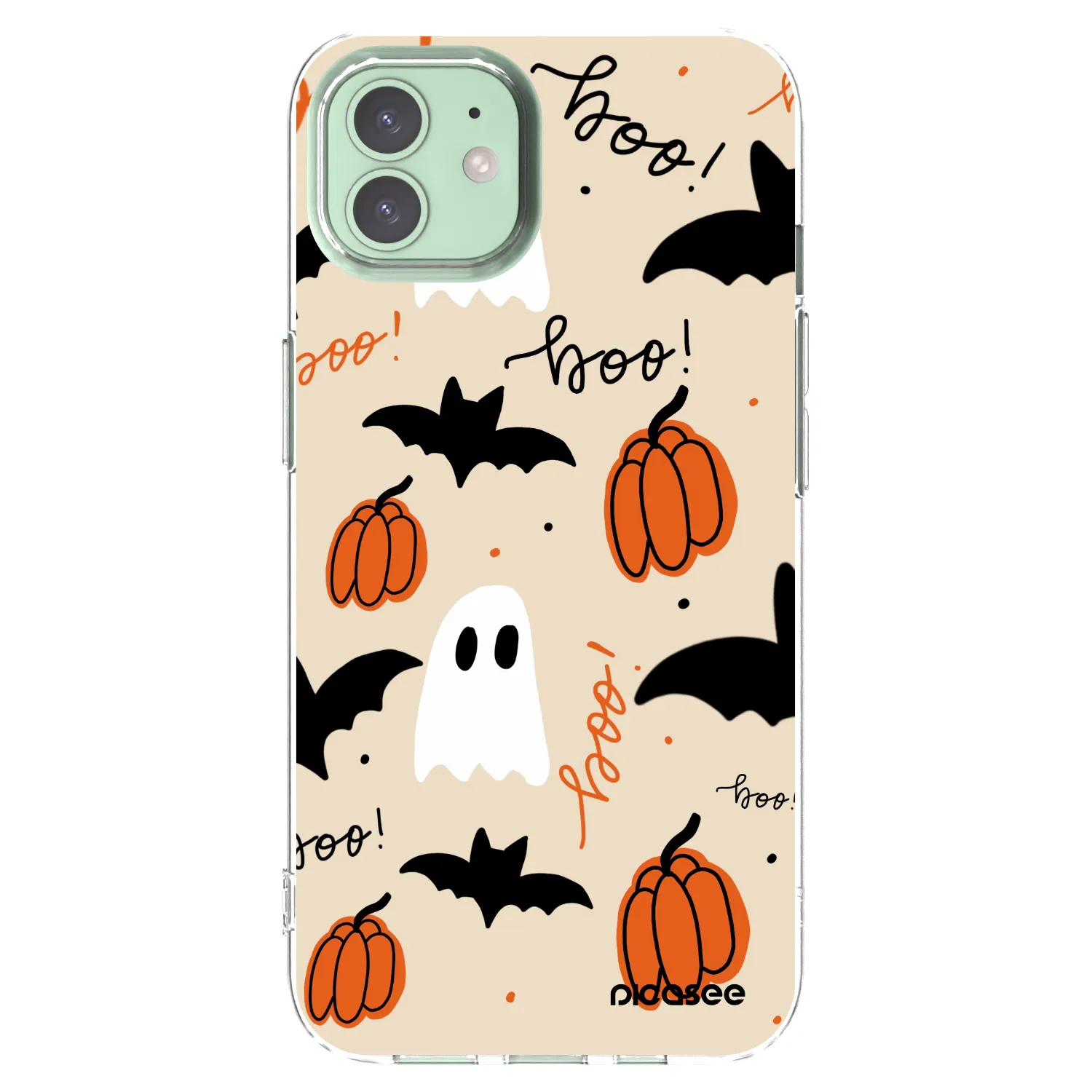 Picasee husă transparentă din silicon pentru Apple iPhone 12 - Halloween 26
