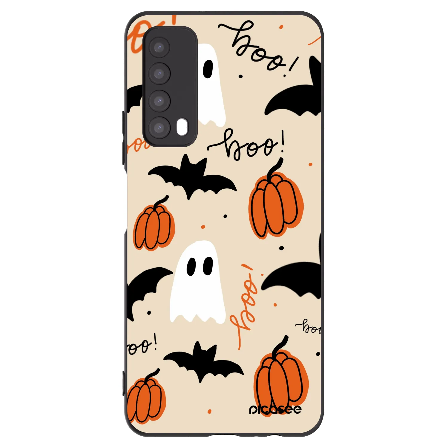 Picasee husă neagră din silicon pentru Huawei P Smart 2021 - Halloween 26