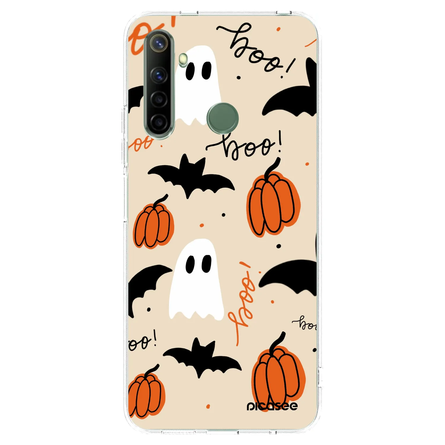 Picasee husă transparentă din silicon pentru Realme 6i - Halloween 26
