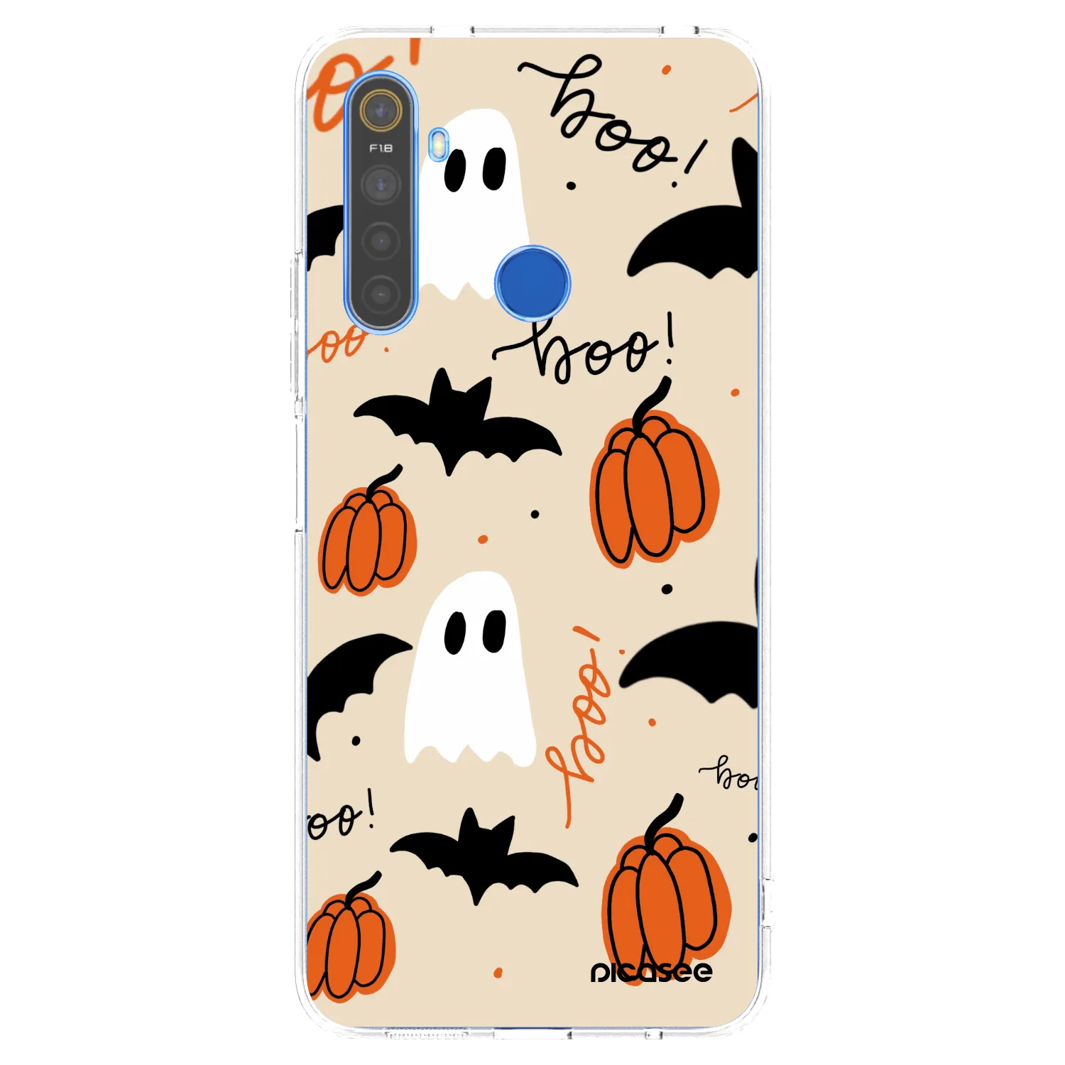 Picasee husă transparentă din silicon pentru Realme 5 - Halloween 26