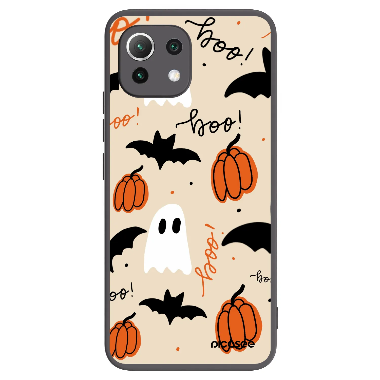 Picasee husă neagră din silicon pentru Xiaomi Mi 11 Lite - Halloween 26