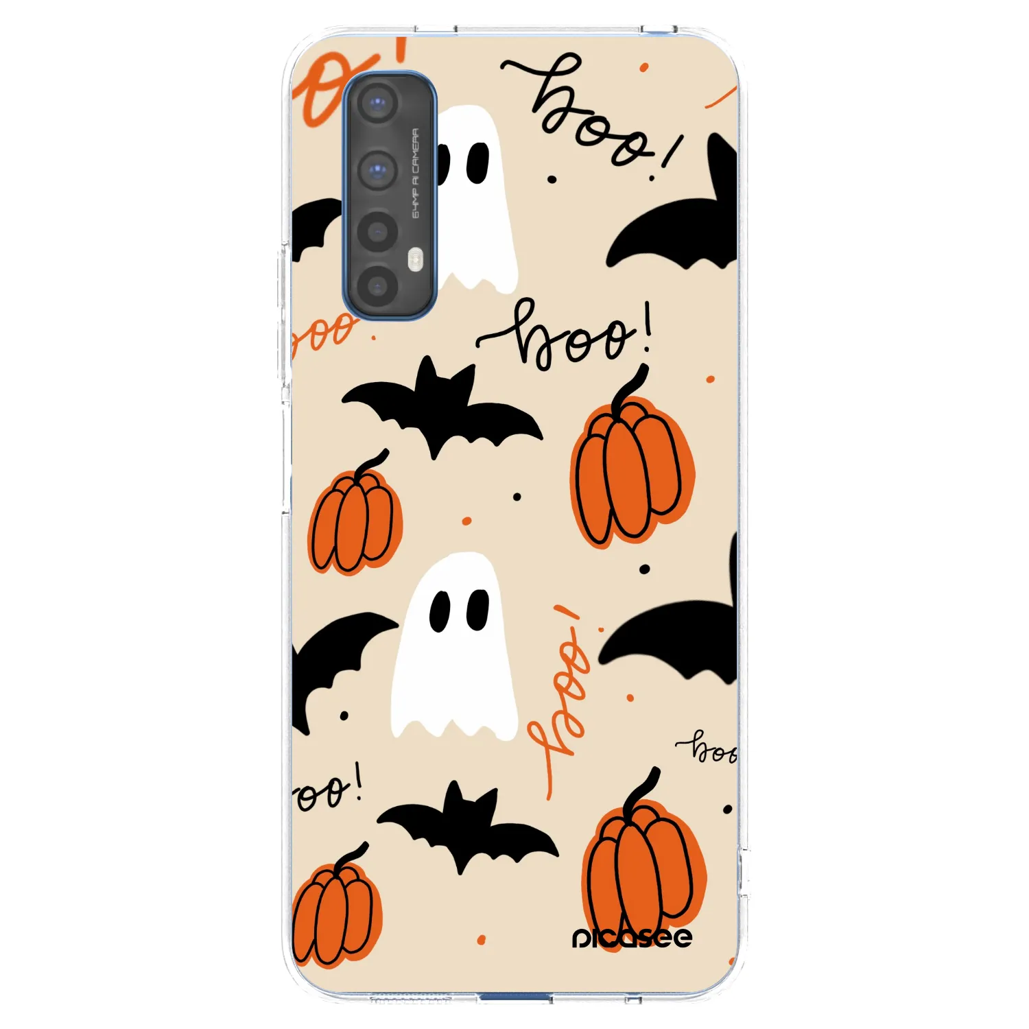 Picasee husă transparentă din silicon pentru Realme 7 - Halloween 26