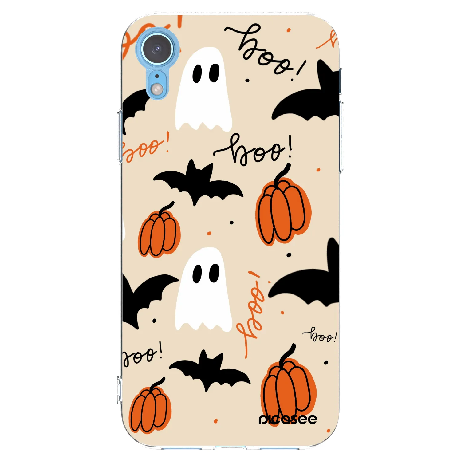 Picasee husă transparentă din silicon pentru Apple iPhone XR - Halloween 26