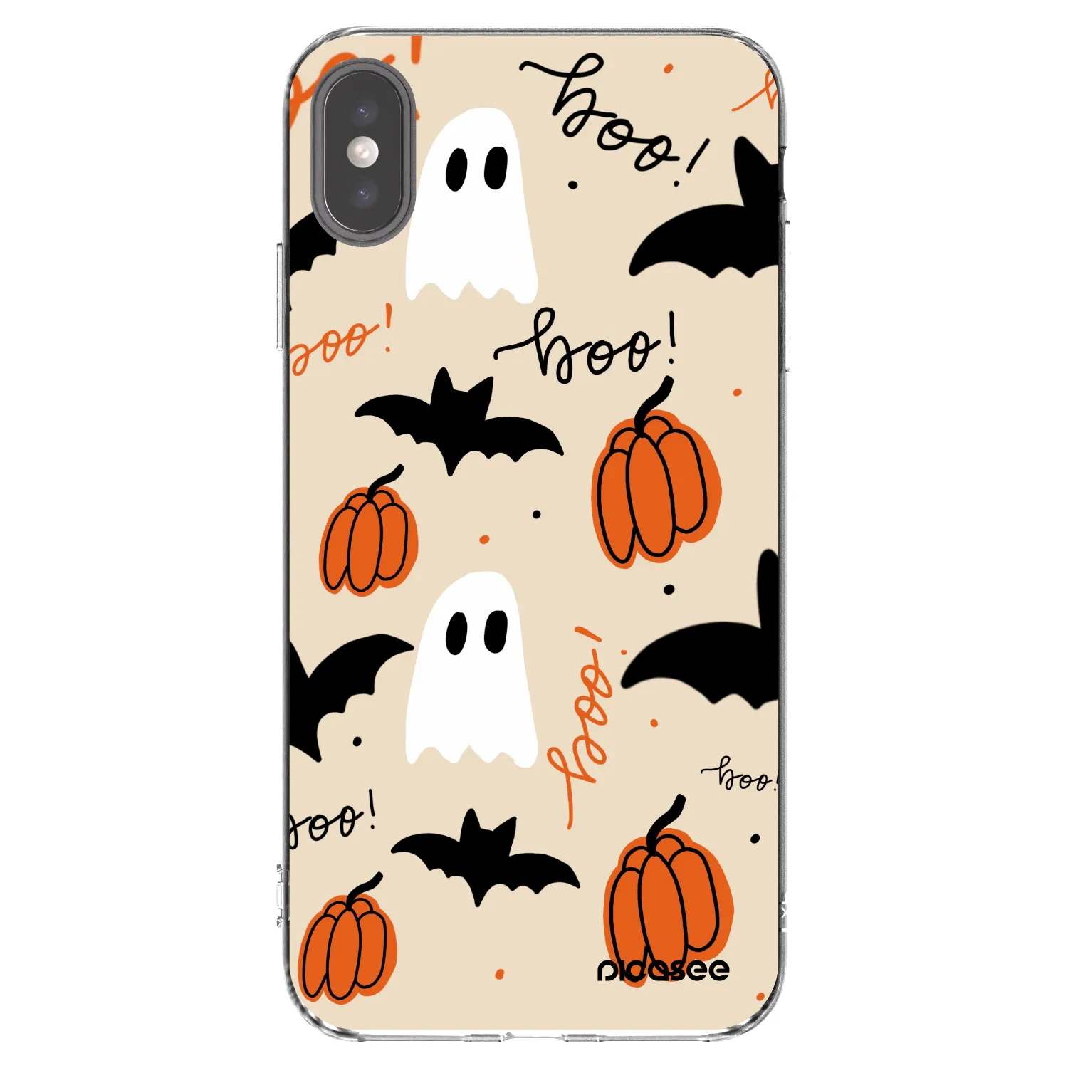 Picasee husă transparentă din silicon pentru Apple iPhone XS Max - Halloween 26