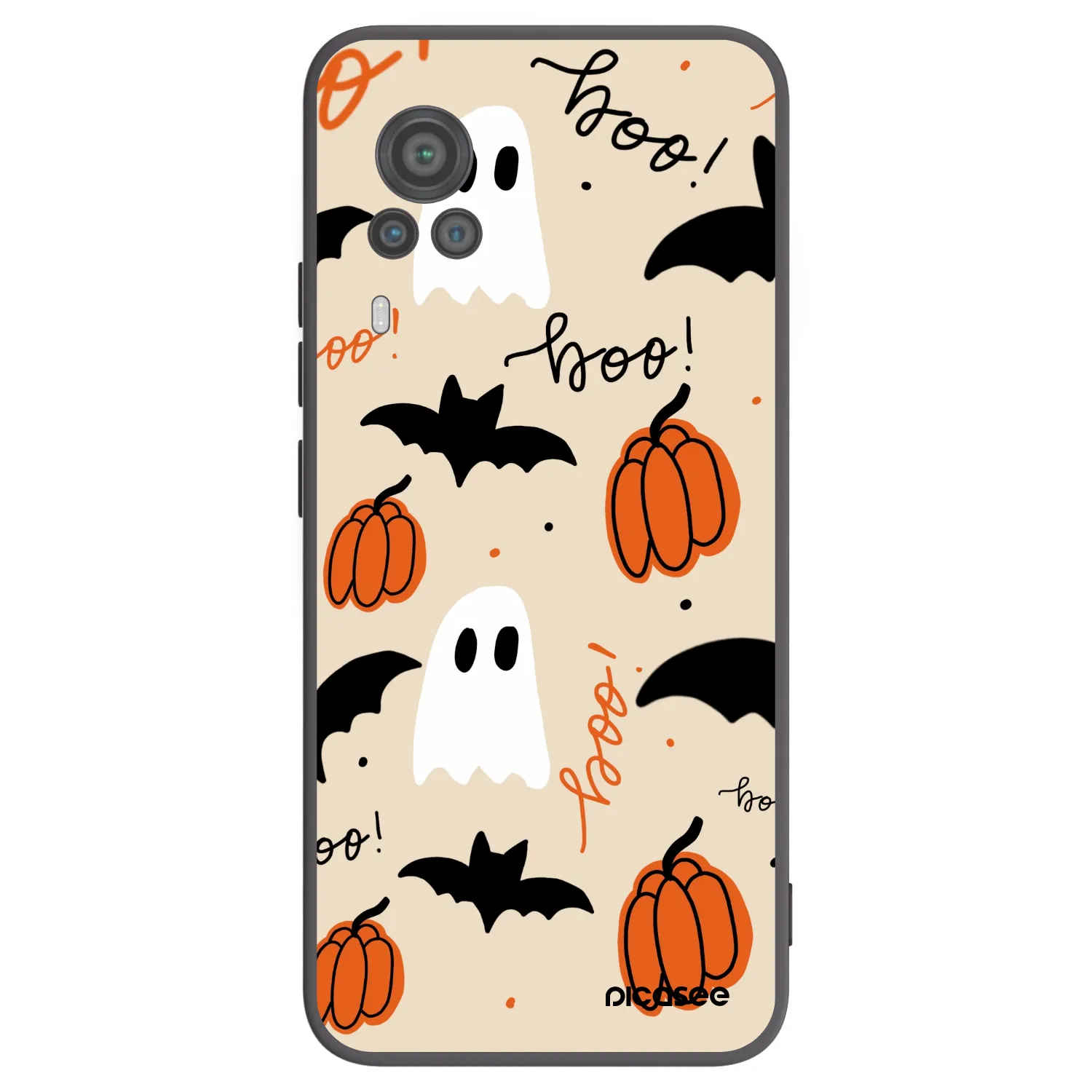 Picasee husă neagră din silicon pentru Vivo X60 Pro 5G - Halloween 26