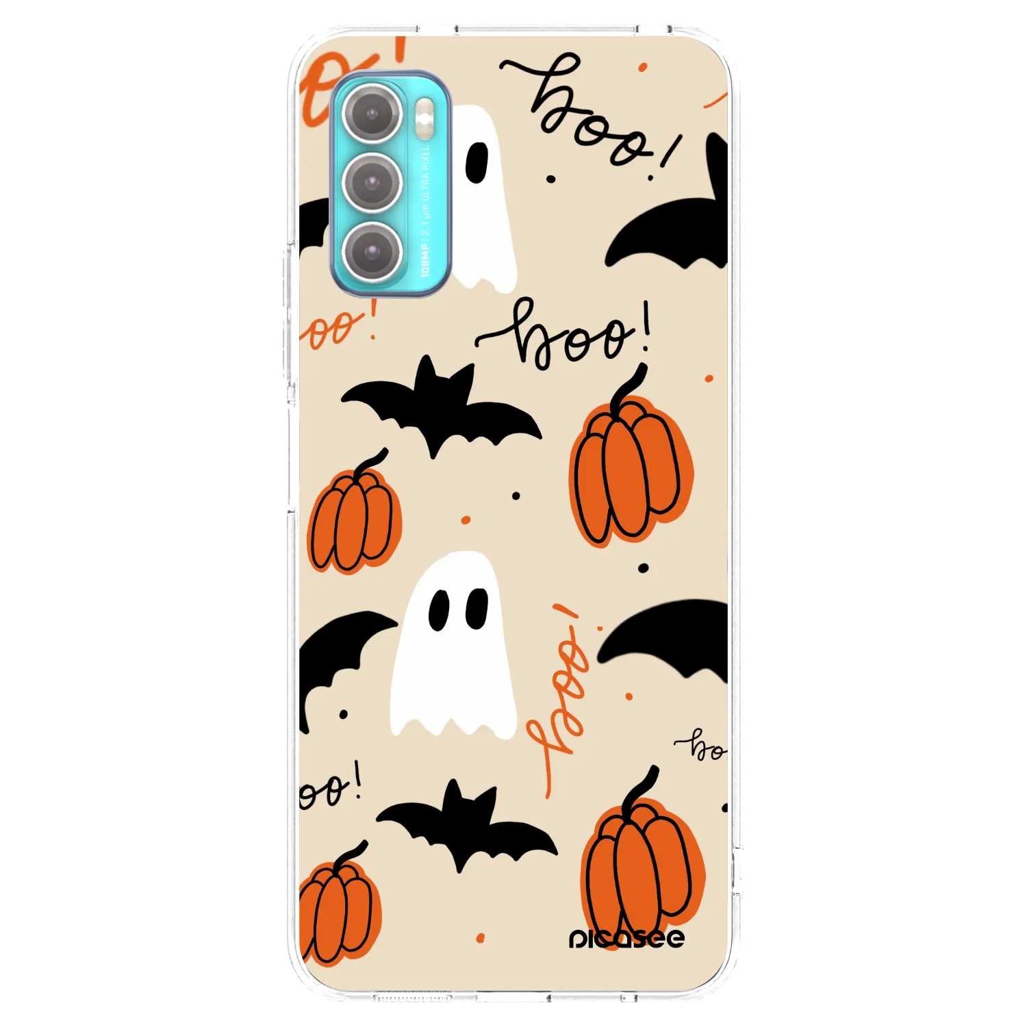 Picasee husă transparentă din silicon pentru Motorola Moto G60 - Halloween 26