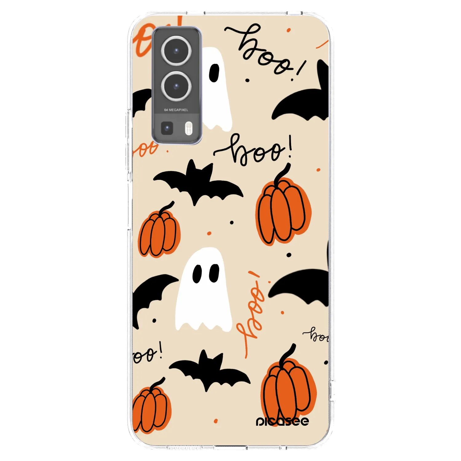 Picasee husă transparentă din silicon pentru Vivo Y72 5G - Halloween 26