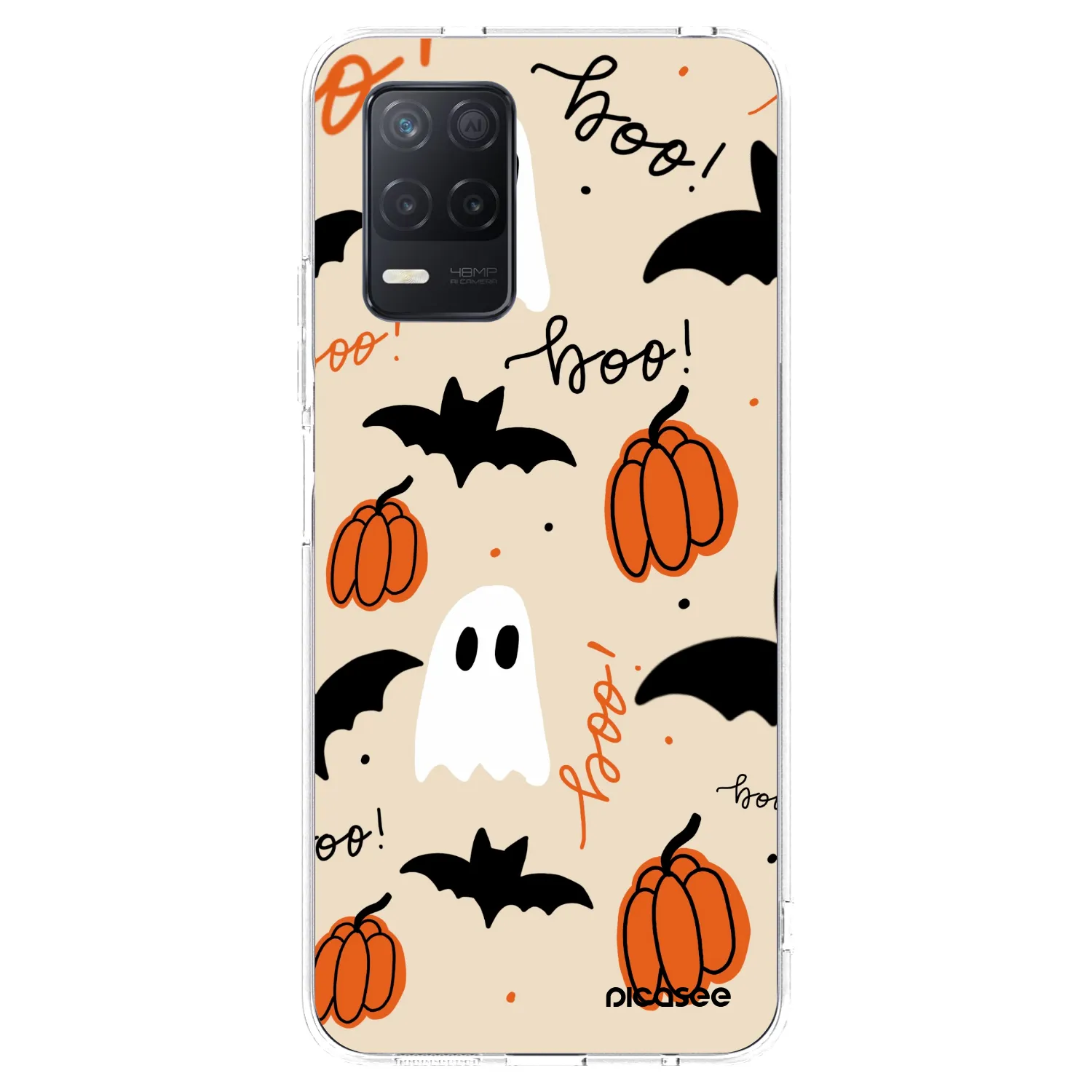 Picasee husă transparentă din silicon pentru Realme 8 5G - Halloween 26
