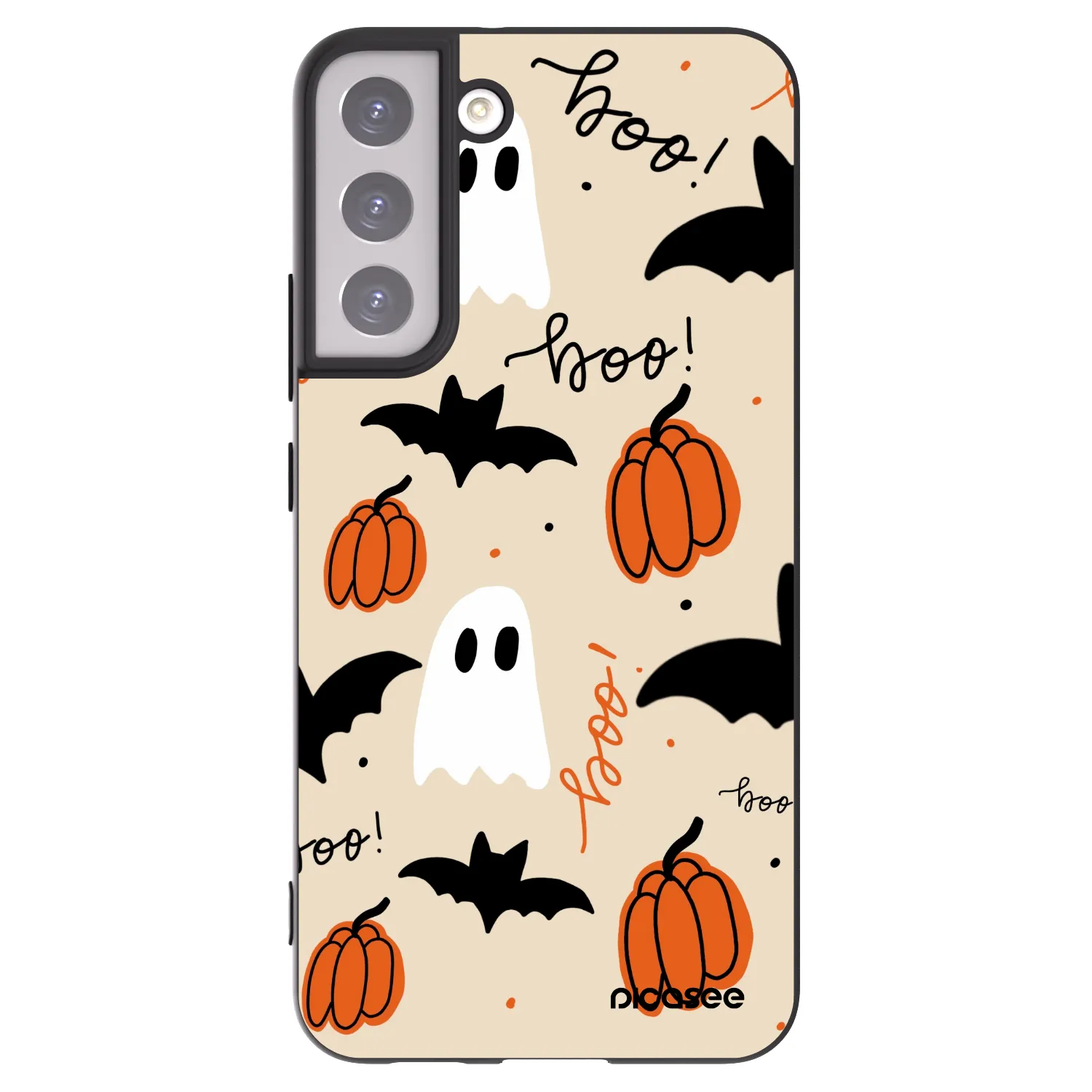 Picasee husă neagră din silicon pentru Samsung Galaxy S22+ 5G - Halloween 26