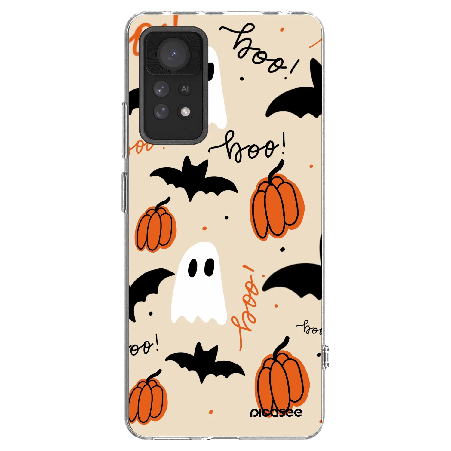 Picasee husă transparentă din silicon pentru Xiaomi Redmi Note 11 Pro 5G - Halloween 26