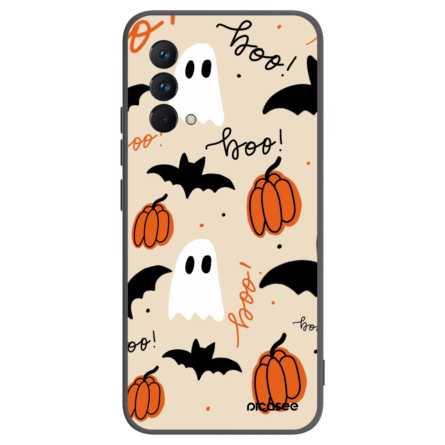 Picasee husă neagră din silicon pentru Realme GT Master Edition 5G - Halloween 26