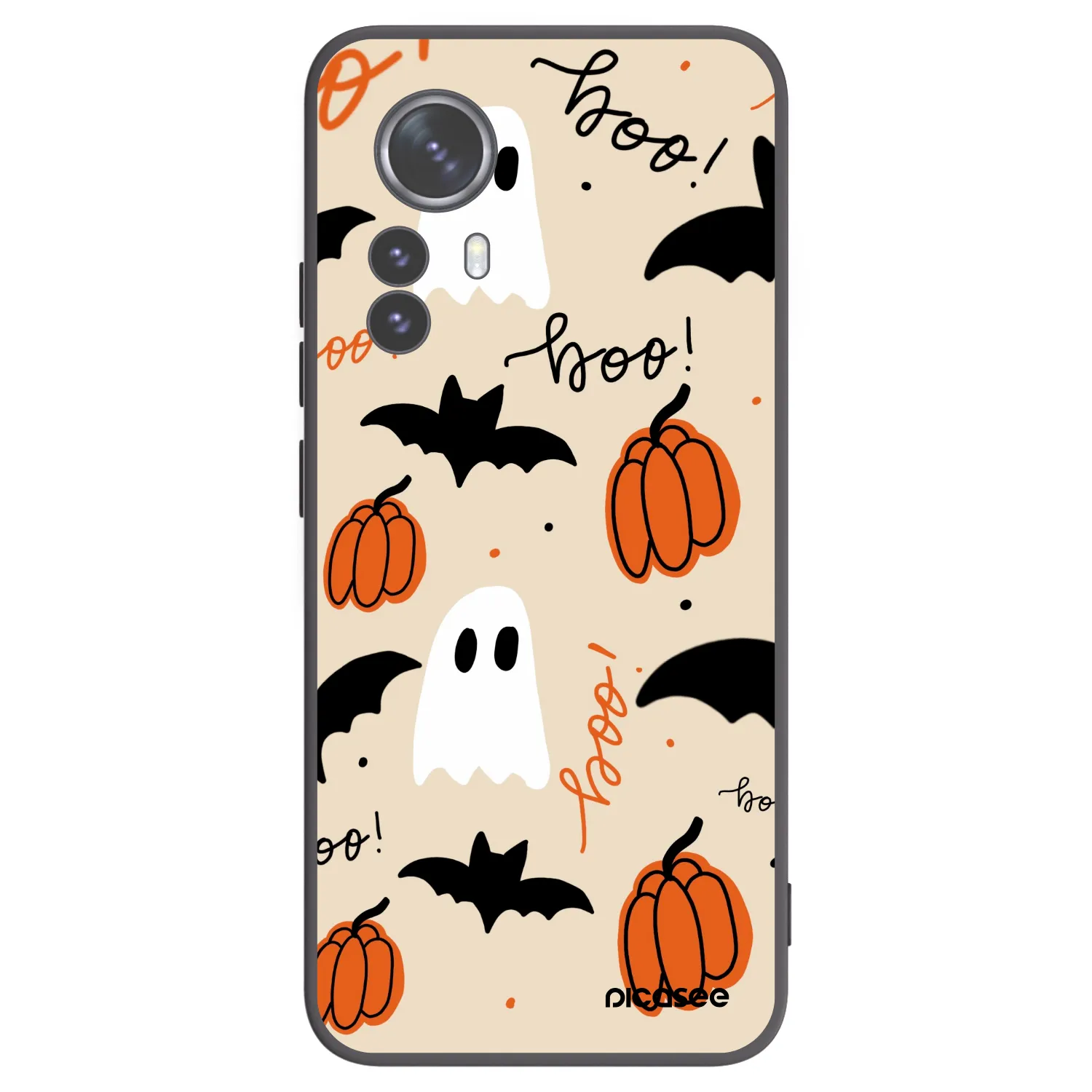 Picasee husă neagră din silicon pentru Xiaomi 12 Pro - Halloween 26