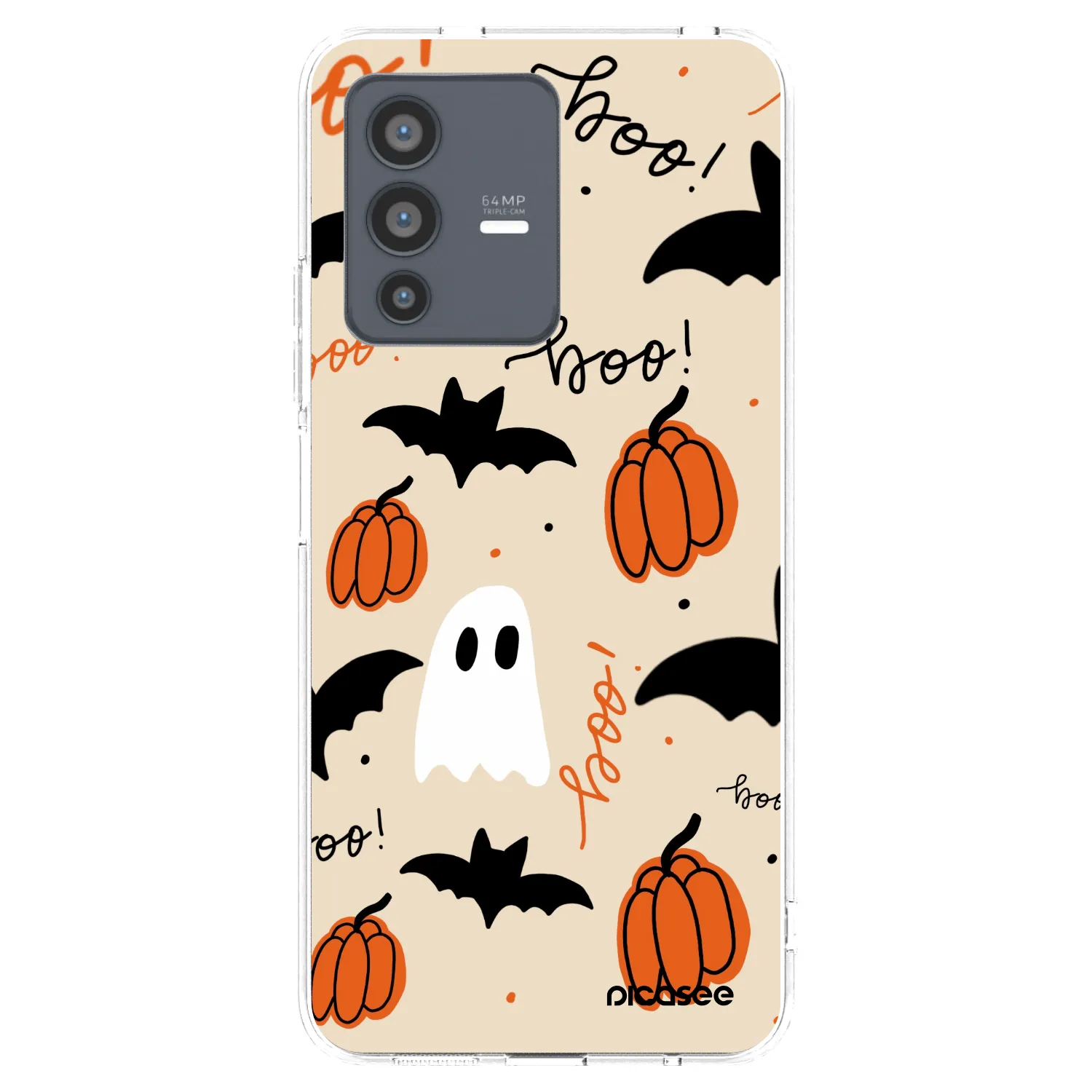 Picasee husă transparentă din silicon pentru Vivo V23 5G - Halloween 26