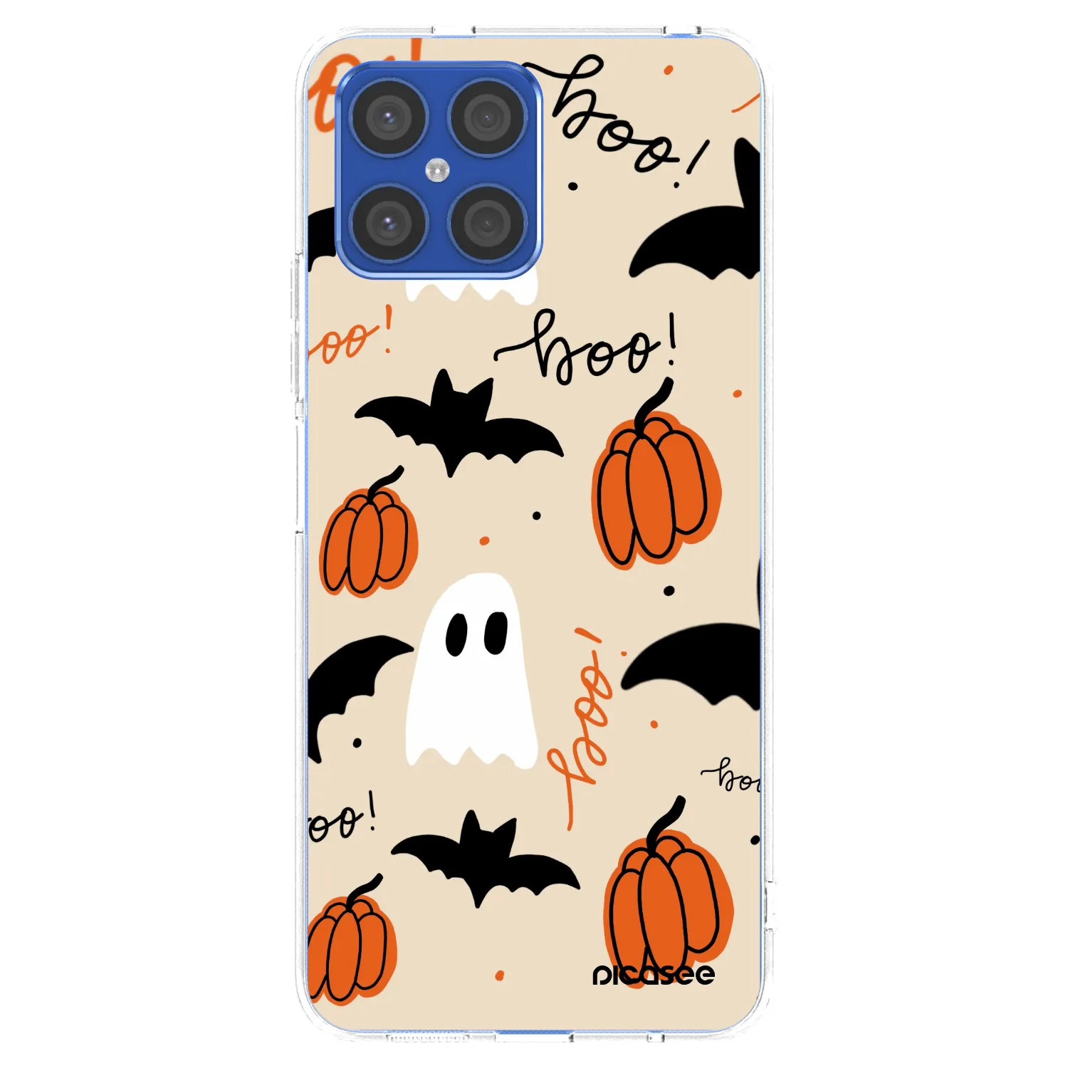 Picasee husă transparentă din silicon pentru Honor X8 4G - Halloween 26