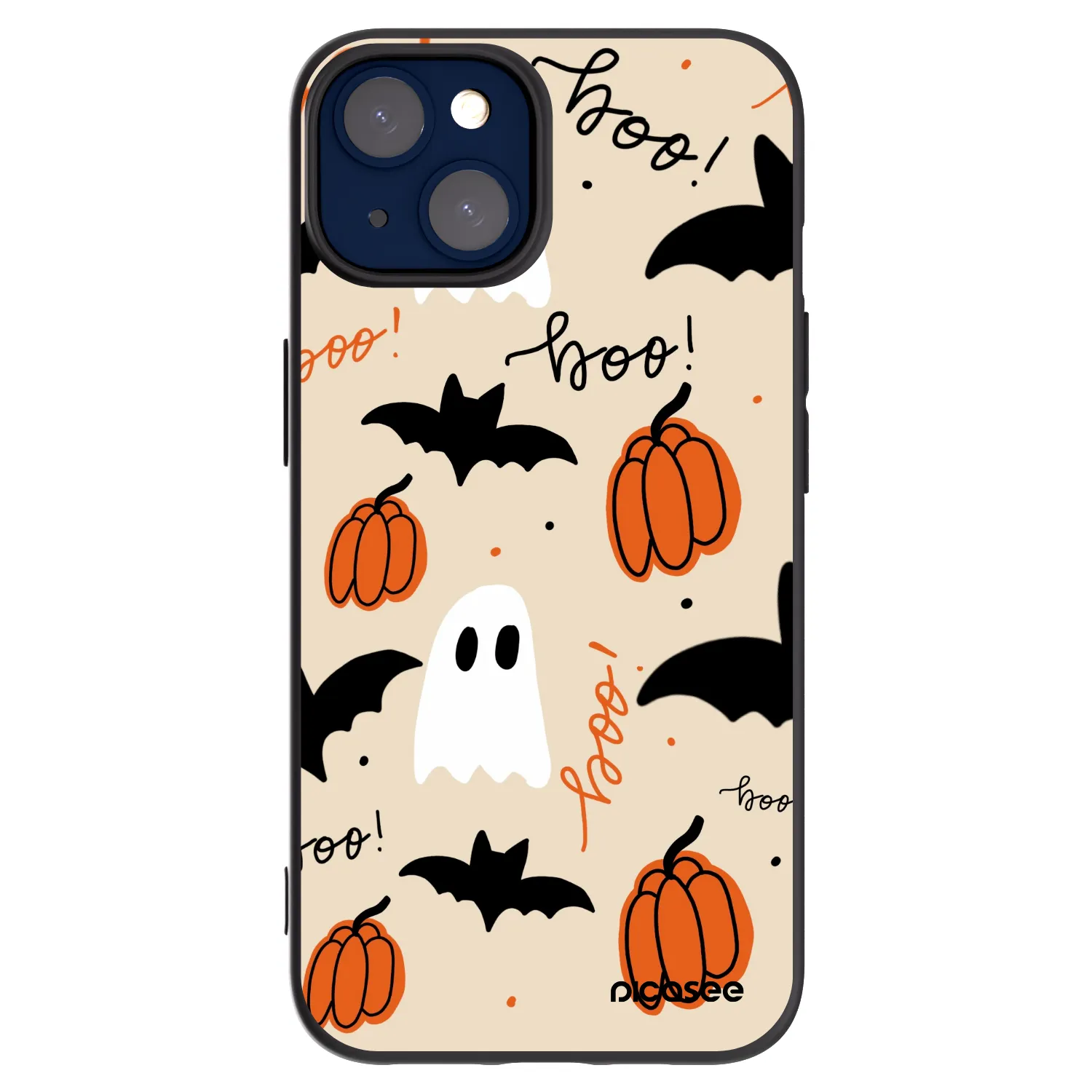 Picasee husă neagră din silicon pentru Apple iPhone 14 - Halloween 26