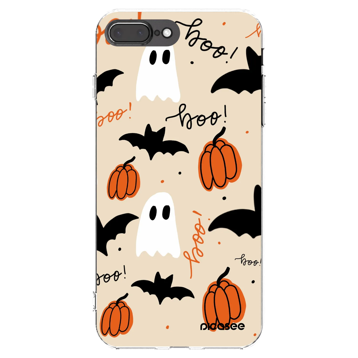 Picasee husă transparentă din silicon pentru Apple iPhone 8 Plus - Halloween 26