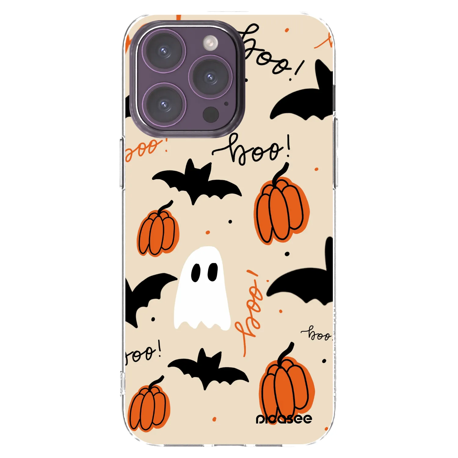 Picasee husă transparentă din silicon pentru Apple iPhone 14 Pro Max - Halloween 26