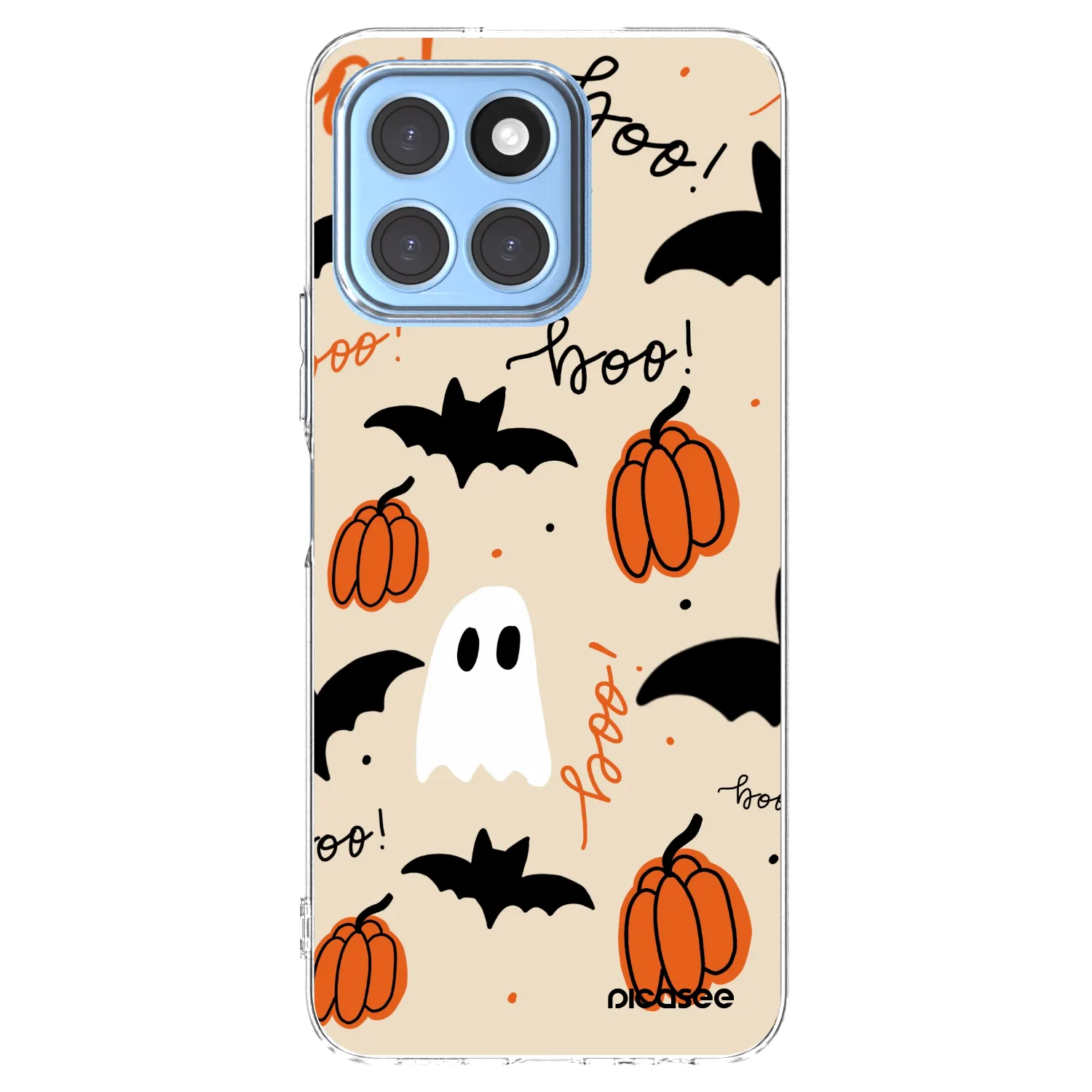 Picasee husă transparentă din silicon pentru Honor X8 5G - Halloween 26