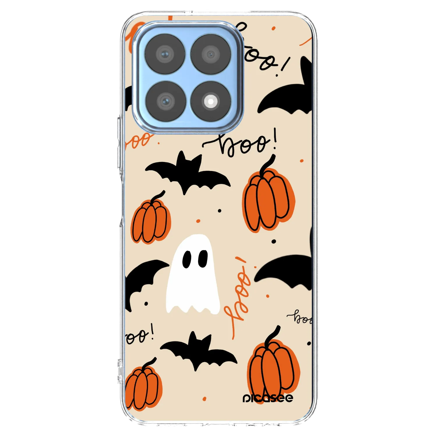 Picasee husă transparentă din silicon pentru Honor X8a - Halloween 26
